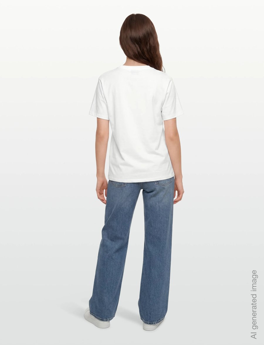 HUGO BLUE - Vintage Tee_B_1 - t-särgid - white - 4