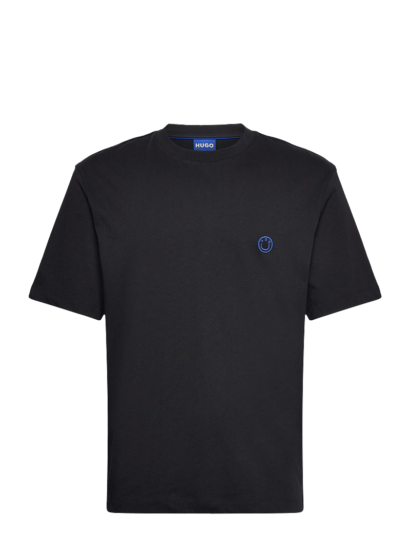 HUGO BLUE - Niley - kortärmade t-shirts - black - 0