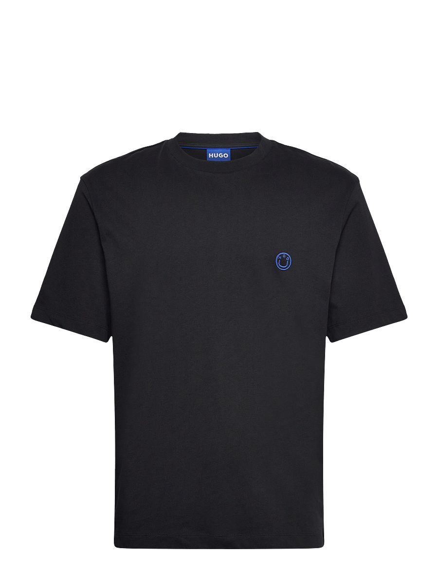HUGO BLUE - Niley - kurzärmelige t-shirts - black - 0