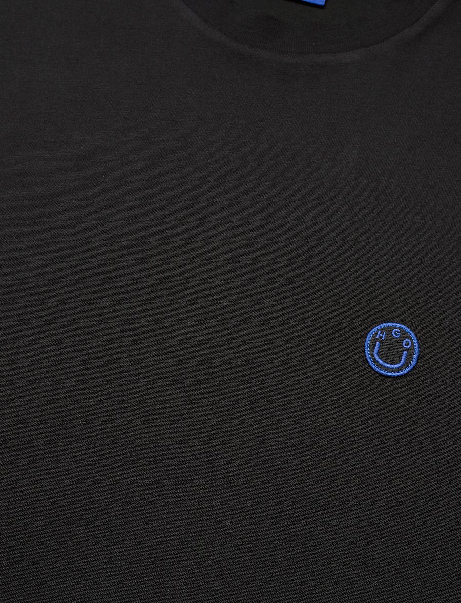 HUGO BLUE - Niley - kurzärmelige t-shirts - black - 2