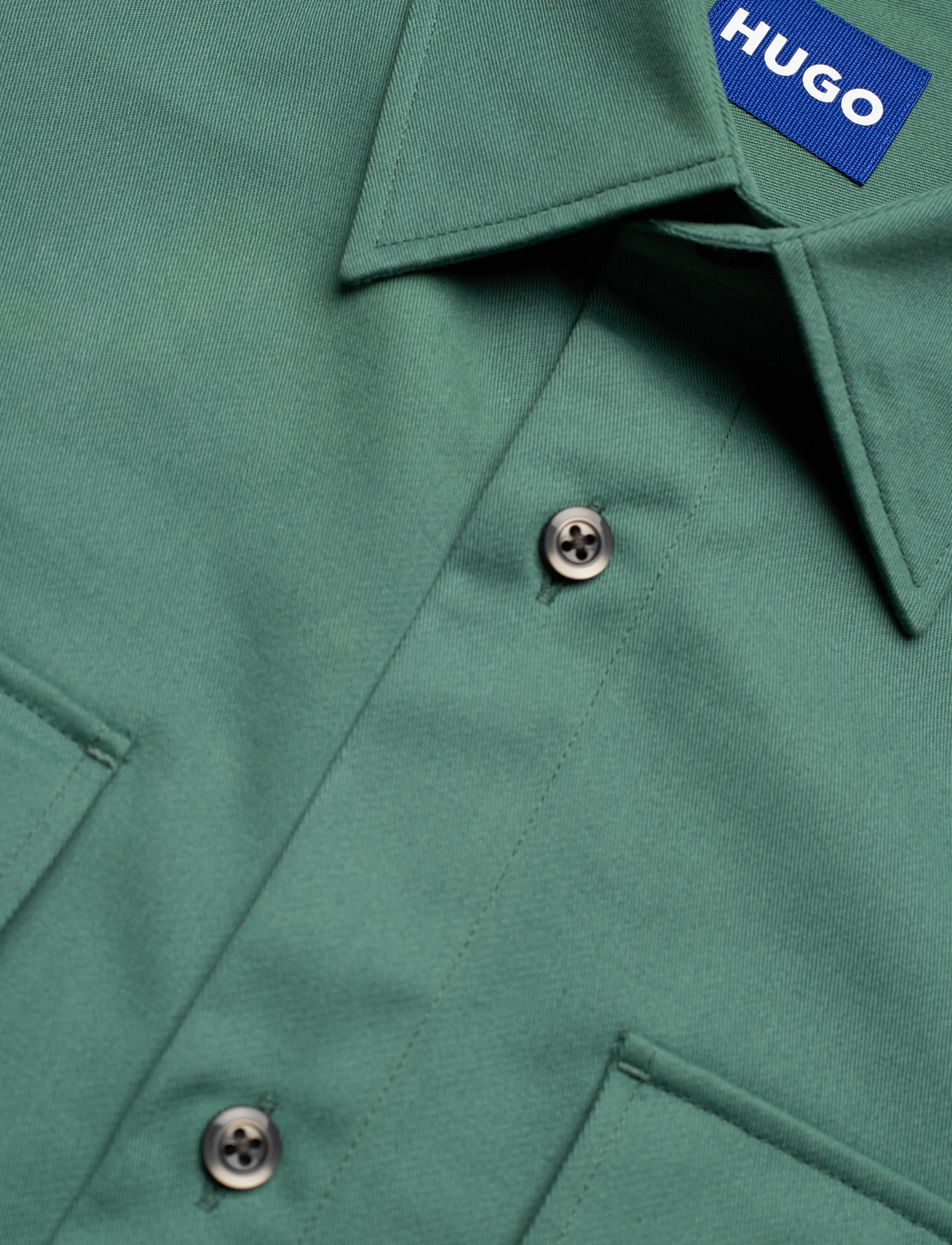 HUGO BLUE - Ekynone - casual skjortor - medium green - 2