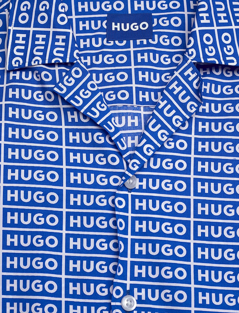 HUGO BLUE - Eligino - lühikeste varrukatega särgid - open blue - 2