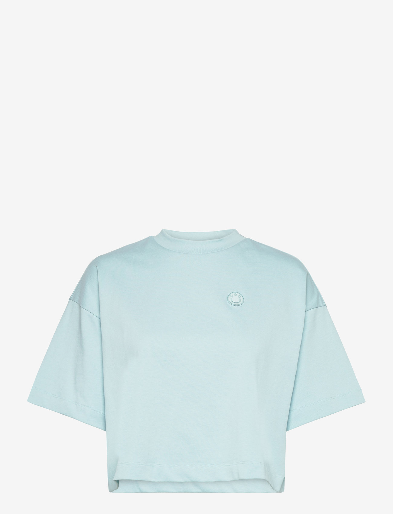 HUGO BLUE - Cropped Tee_B - nabapluusid - open blue - 0
