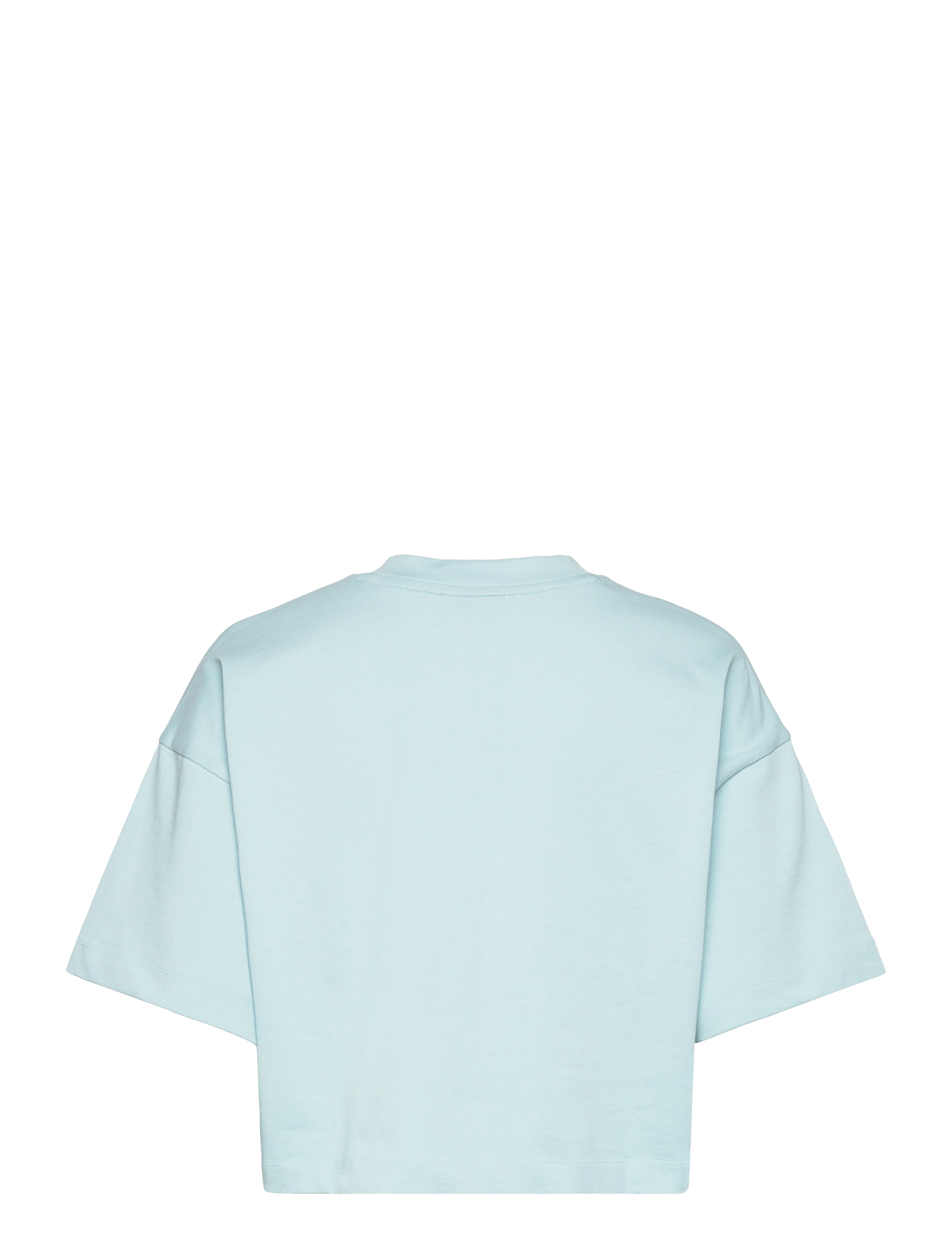HUGO BLUE - Cropped Tee_B - open blue - 1
