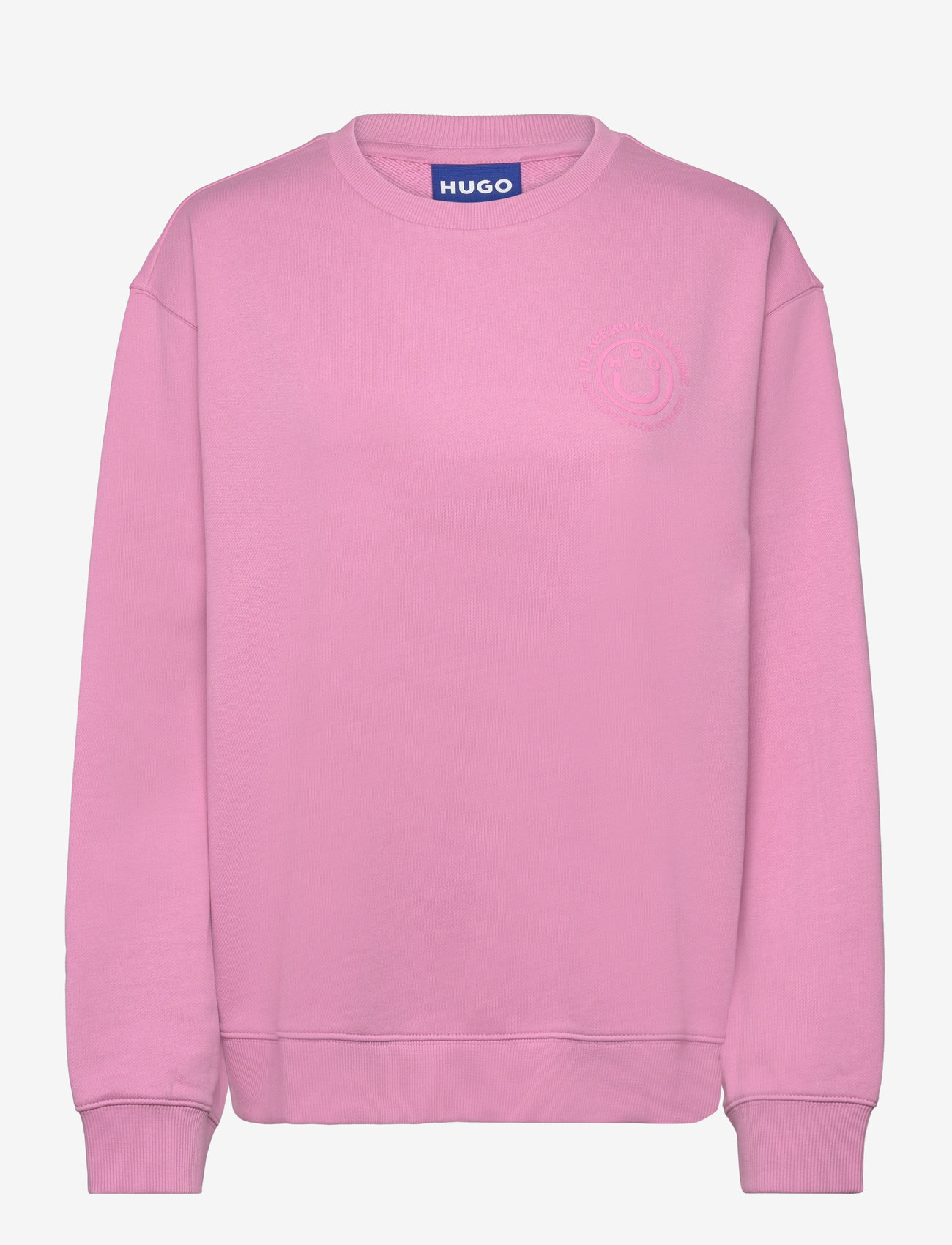HUGO BLUE - Oversized Crew_B - medium pink - 0