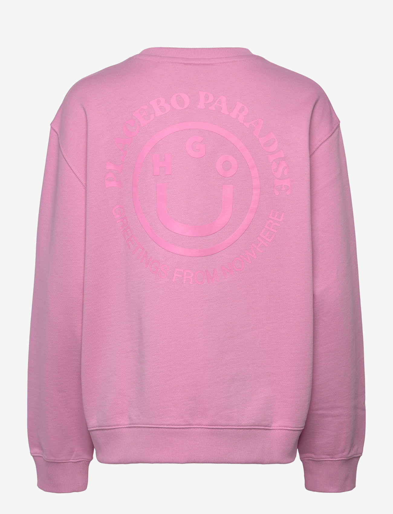 HUGO BLUE - Oversized Crew_B - medium pink - 1