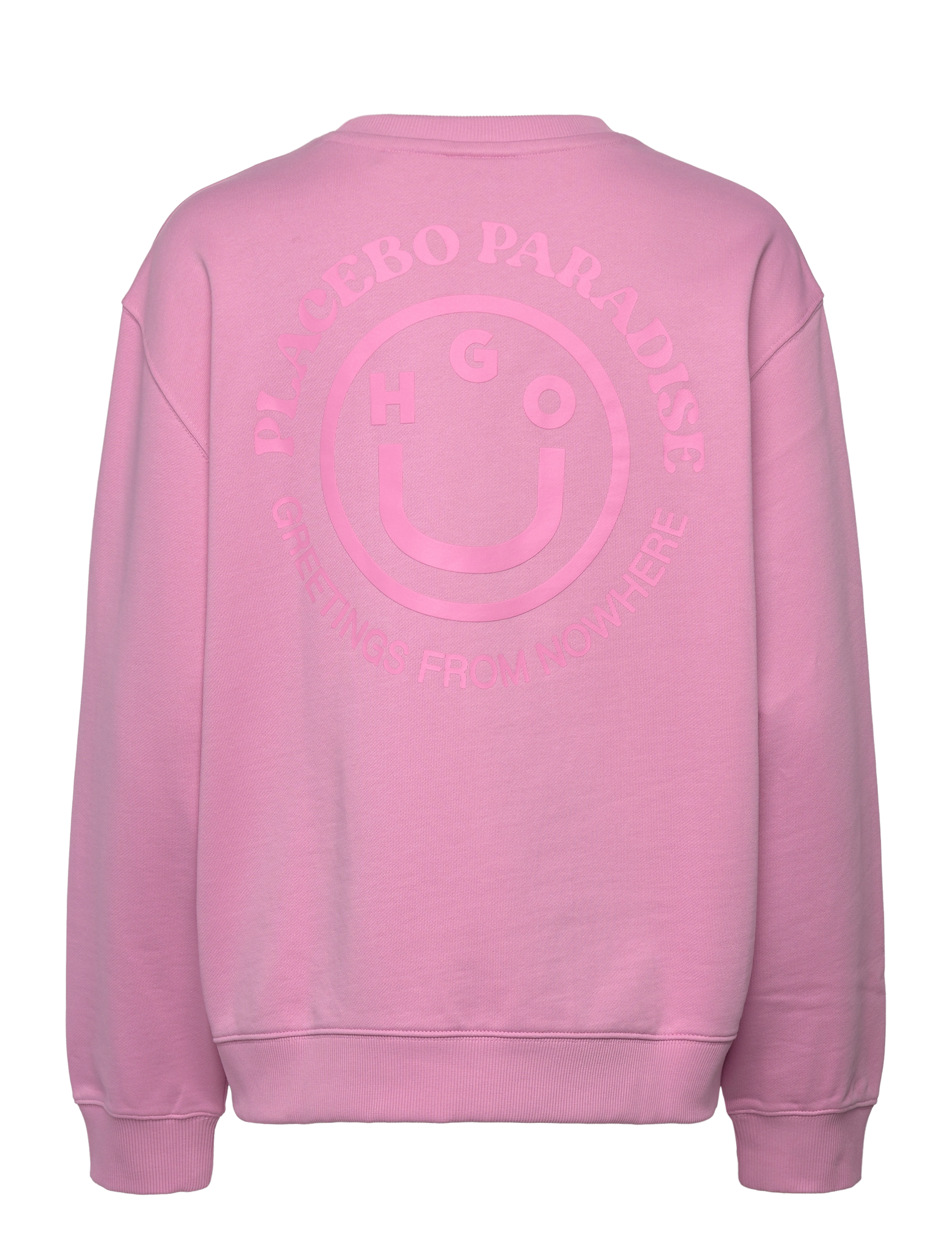 HUGO BLUE - Oversized Crew_B - medium pink - 1