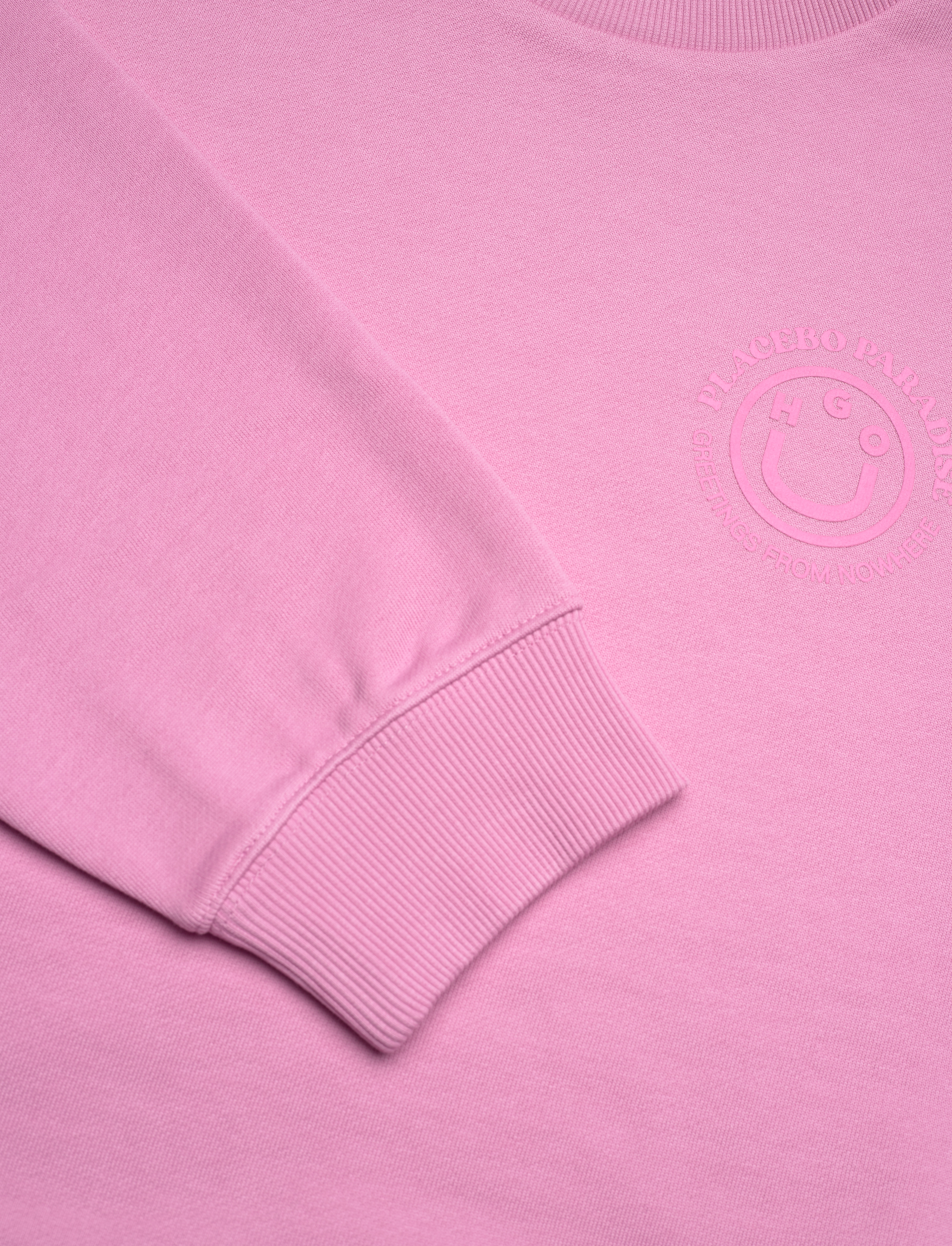 HUGO BLUE - Oversized Crew_B - medium pink - 2