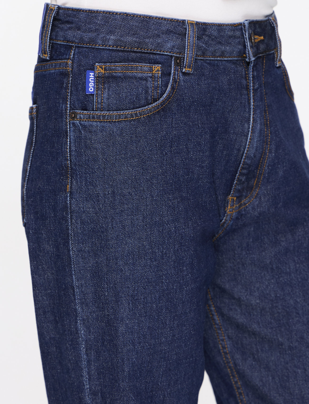 HUGO BLUE - Elyah_B - hosen mit weitem bein - navy - 5