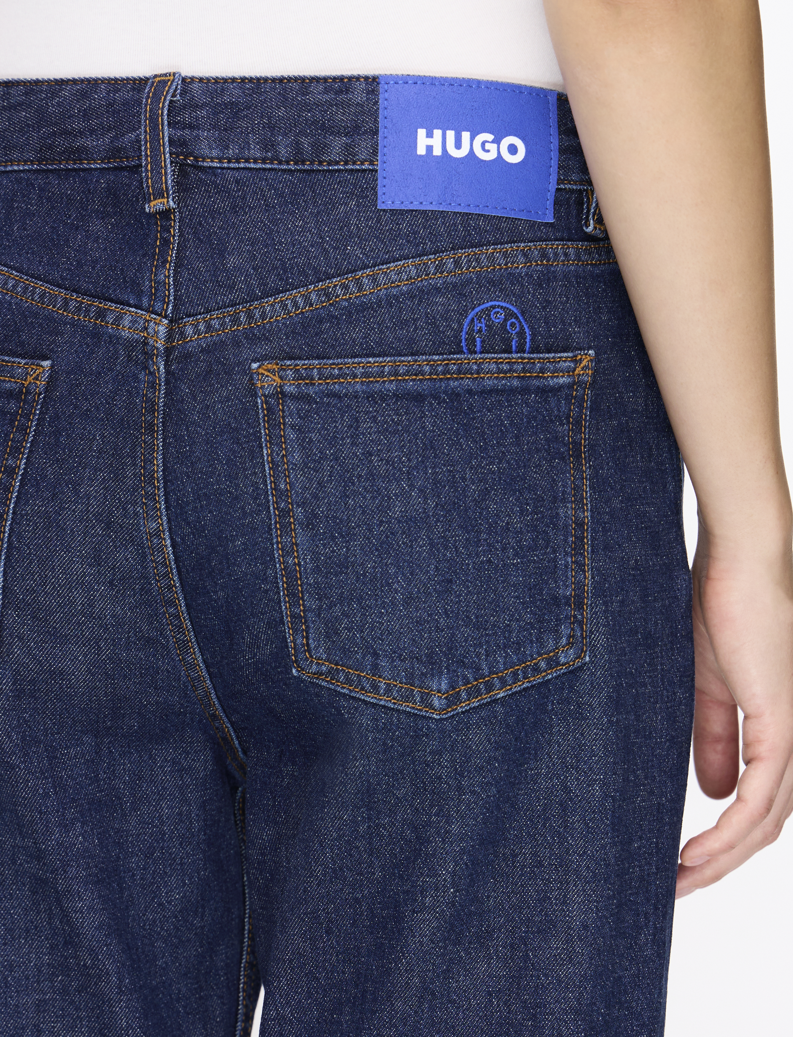 Hugo Blue Elyah_B raka jeans dam – bild 7