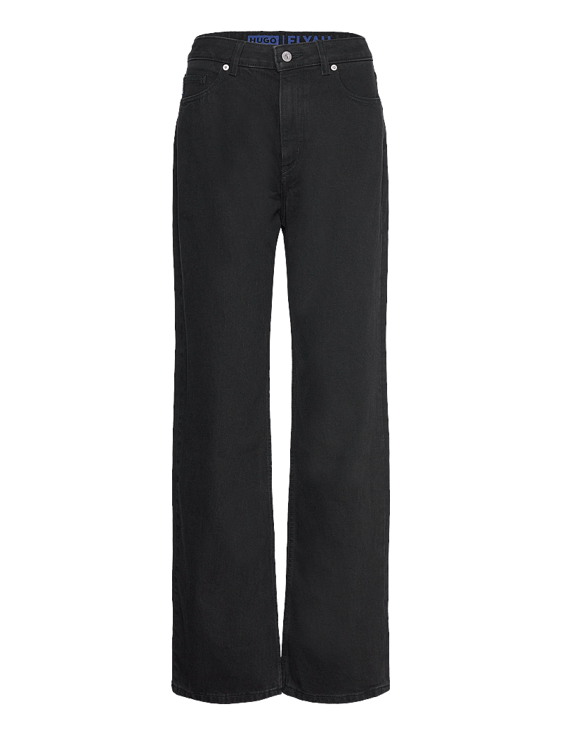 HUGO BLUE - Elyah_B - sirge säärega teksad - black - 0