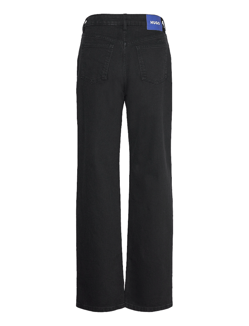 HUGO BLUE - Elyah_B - sirge säärega teksad - black - 1