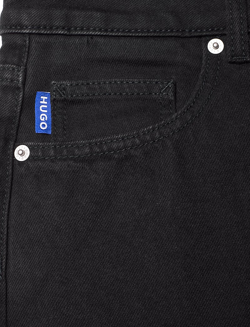 HUGO BLUE - Elyah_B - sirge säärega teksad - black - 2