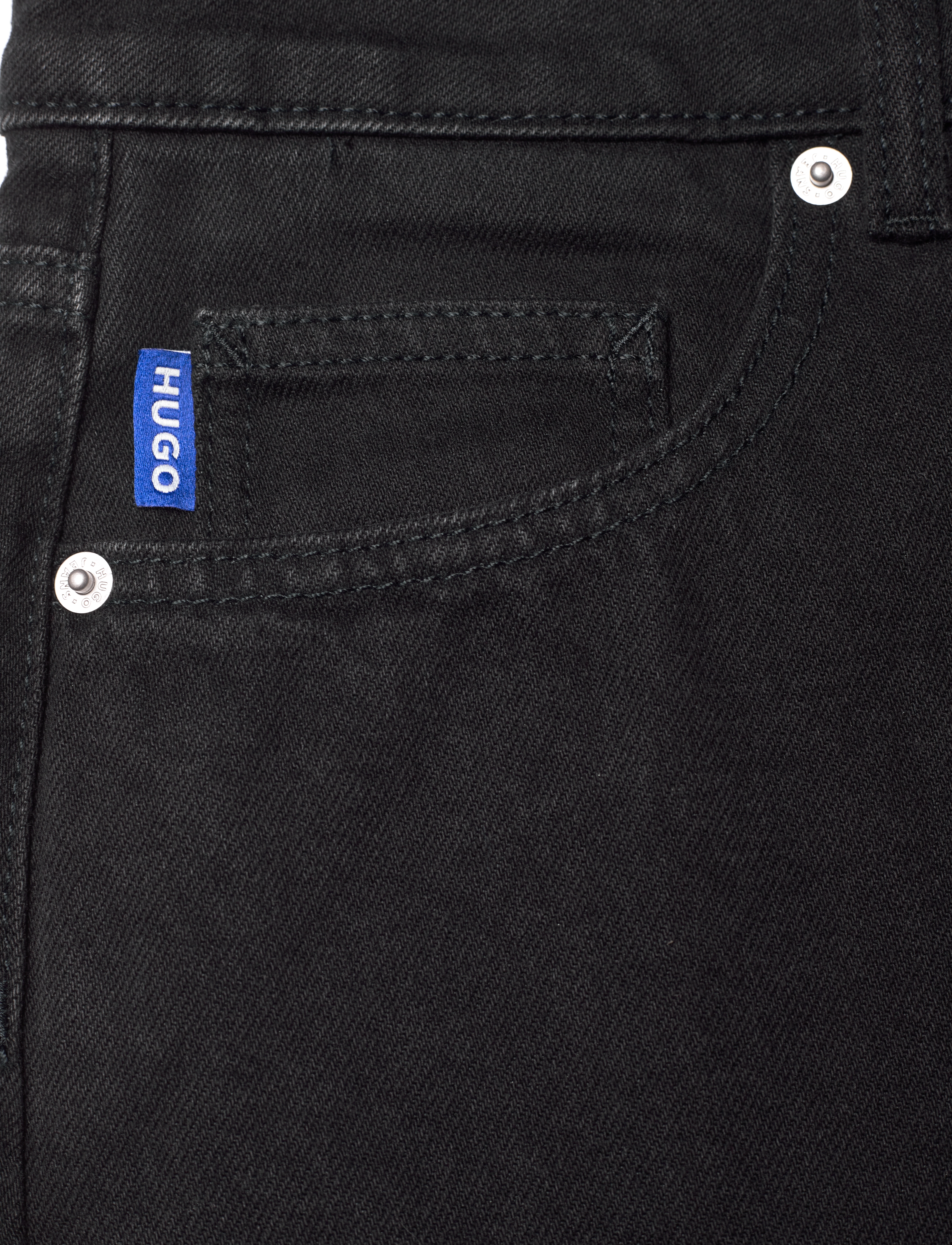 HUGO BLUE - Elyah_B - straight jeans - black - 2