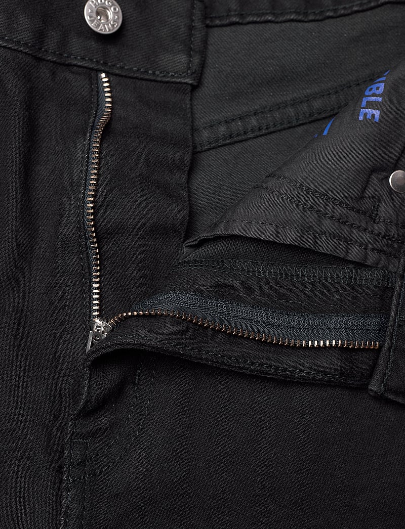 HUGO BLUE - Elyah_B - sirge säärega teksad - black - 3