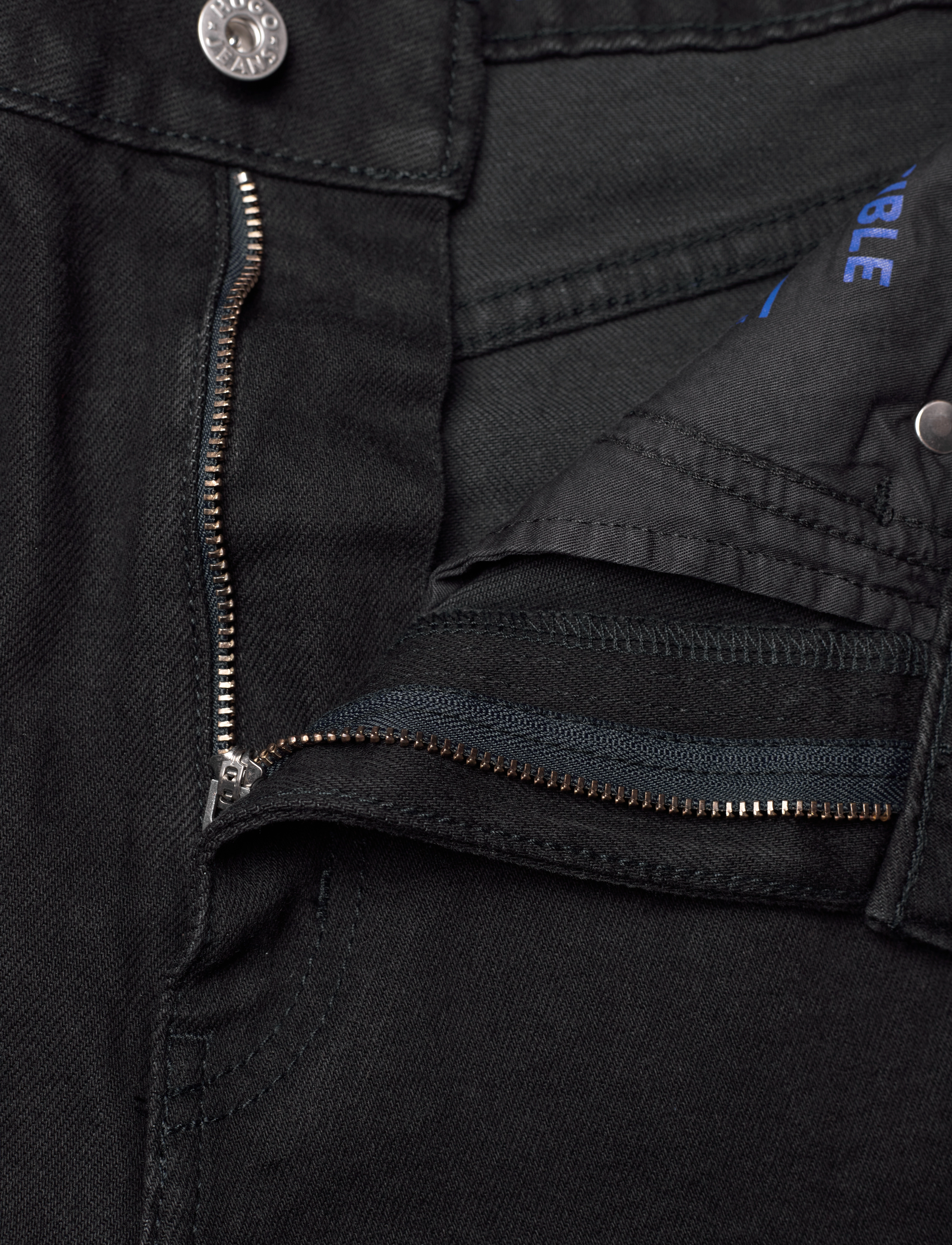 HUGO BLUE - Elyah_B - suorat farkut - black - 3