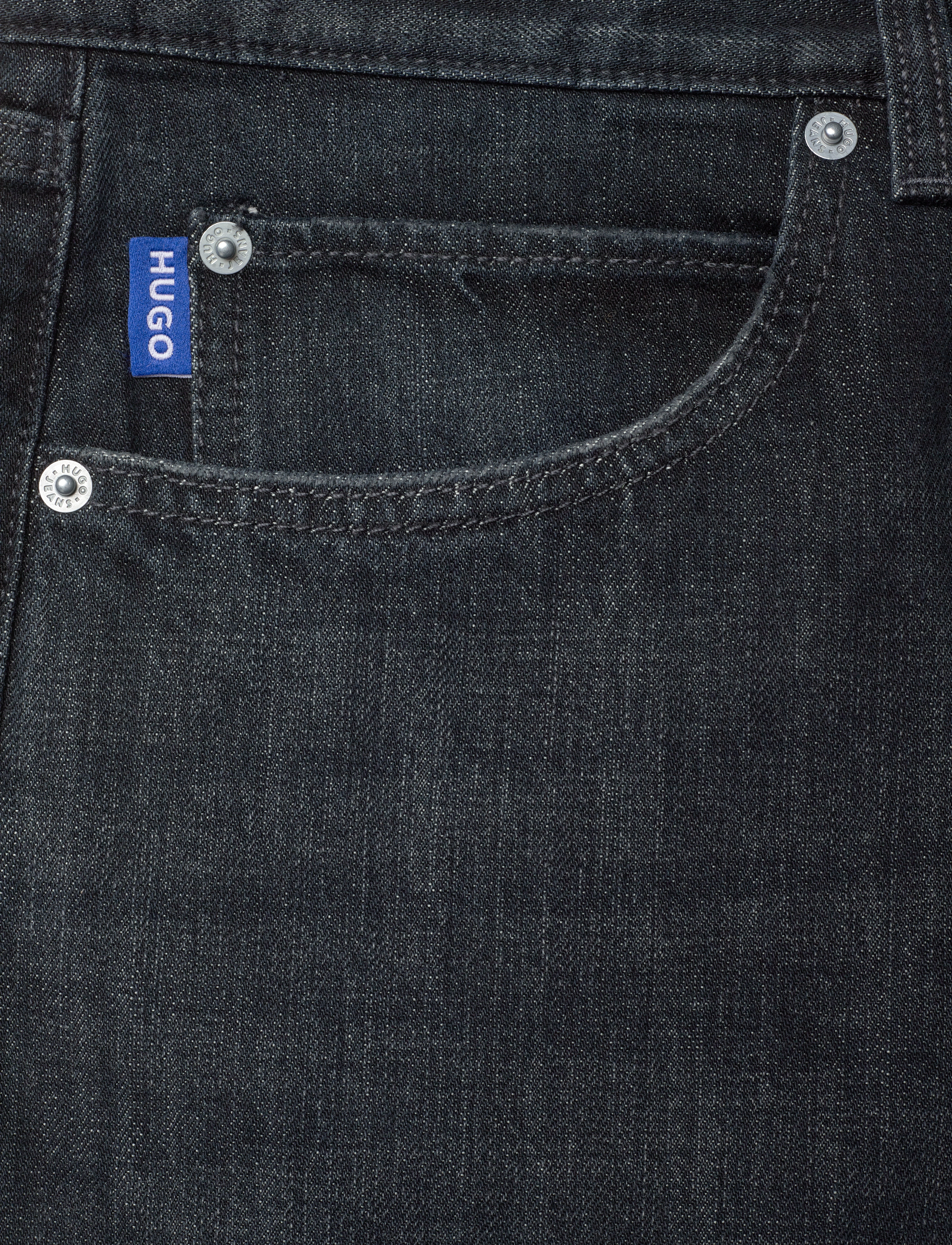 HUGO BLUE - Jonah - regular piegriezuma džinsa bikses - dark blue - 2