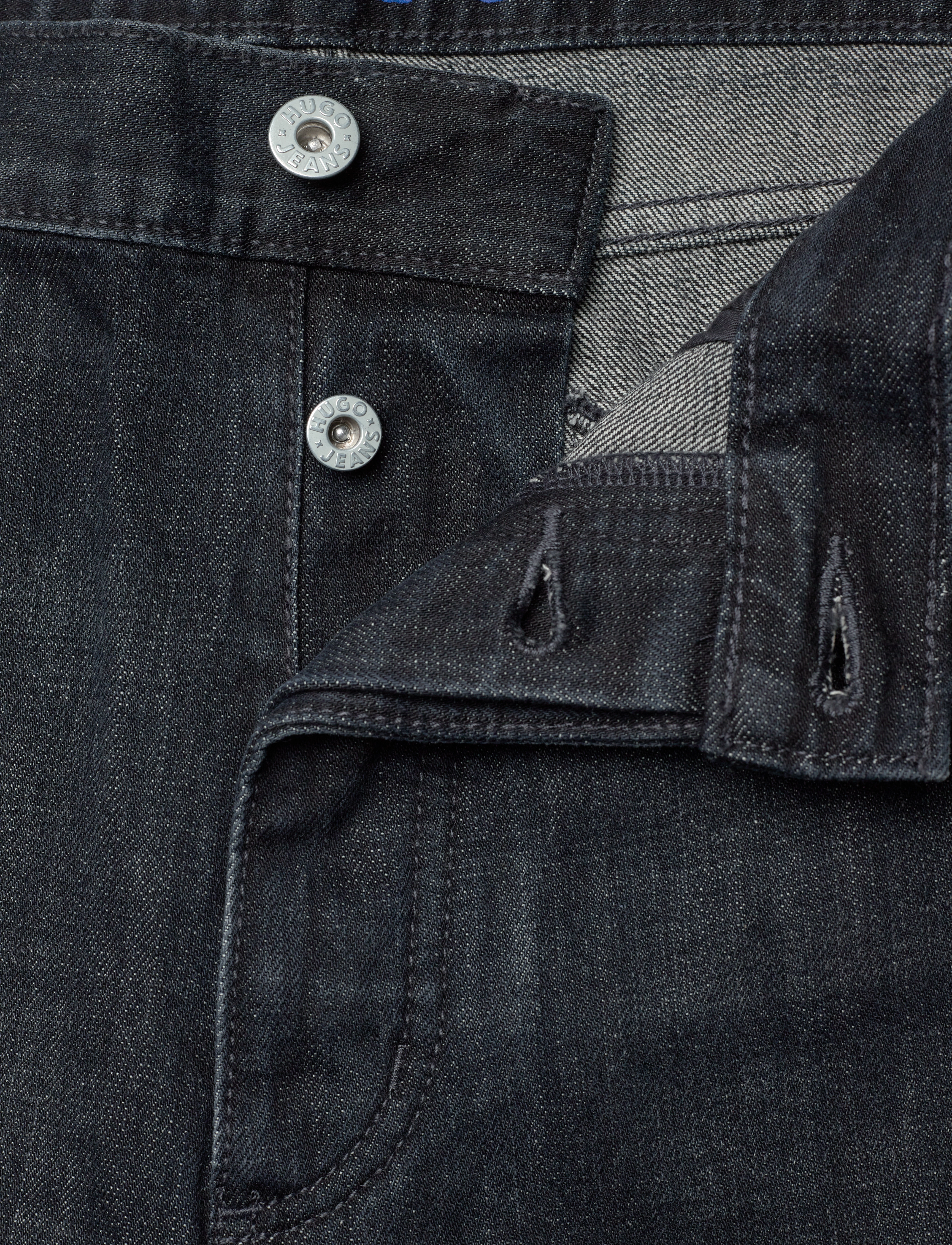 HUGO BLUE - Jonah - regular piegriezuma džinsa bikses - dark blue - 3
