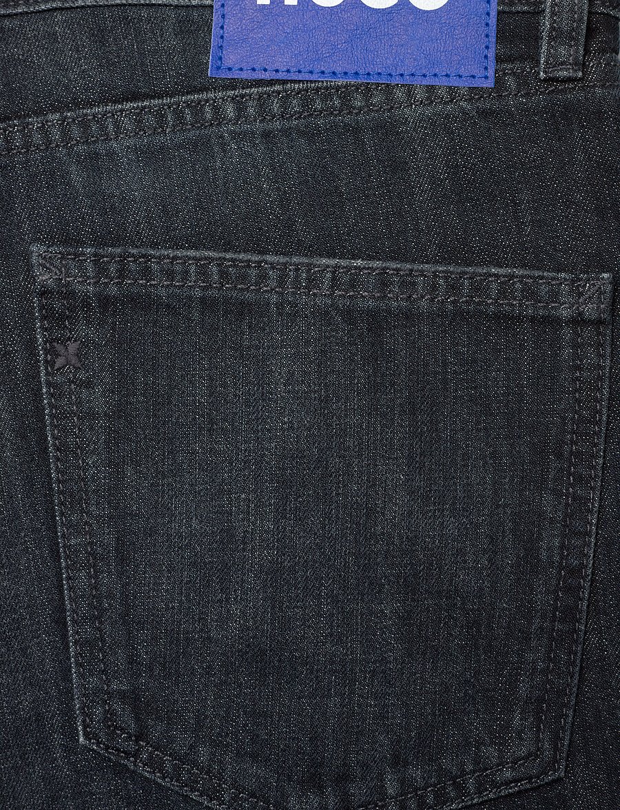 HUGO BLUE - Jonah - regular piegriezuma džinsa bikses - dark blue - 4