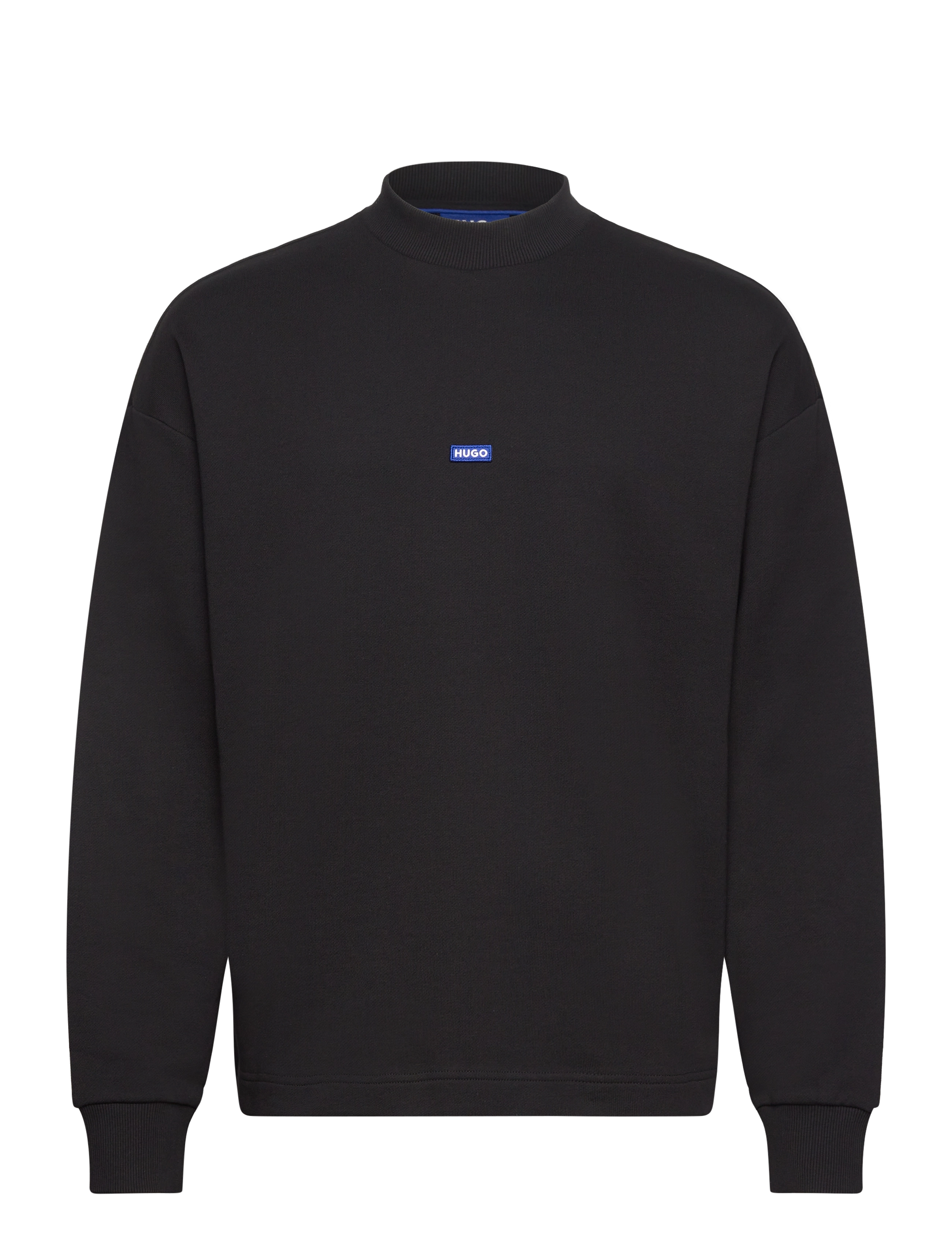 HUGO BLUE Nedro, Mænd, Højhalset Sweatshirt, Sort, Str: XL