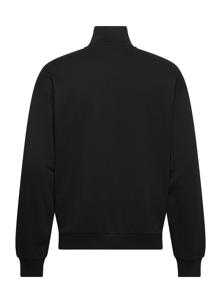 HUGO BLUE - Neeler - pullover mit halbem reißverschluss - black - 1
