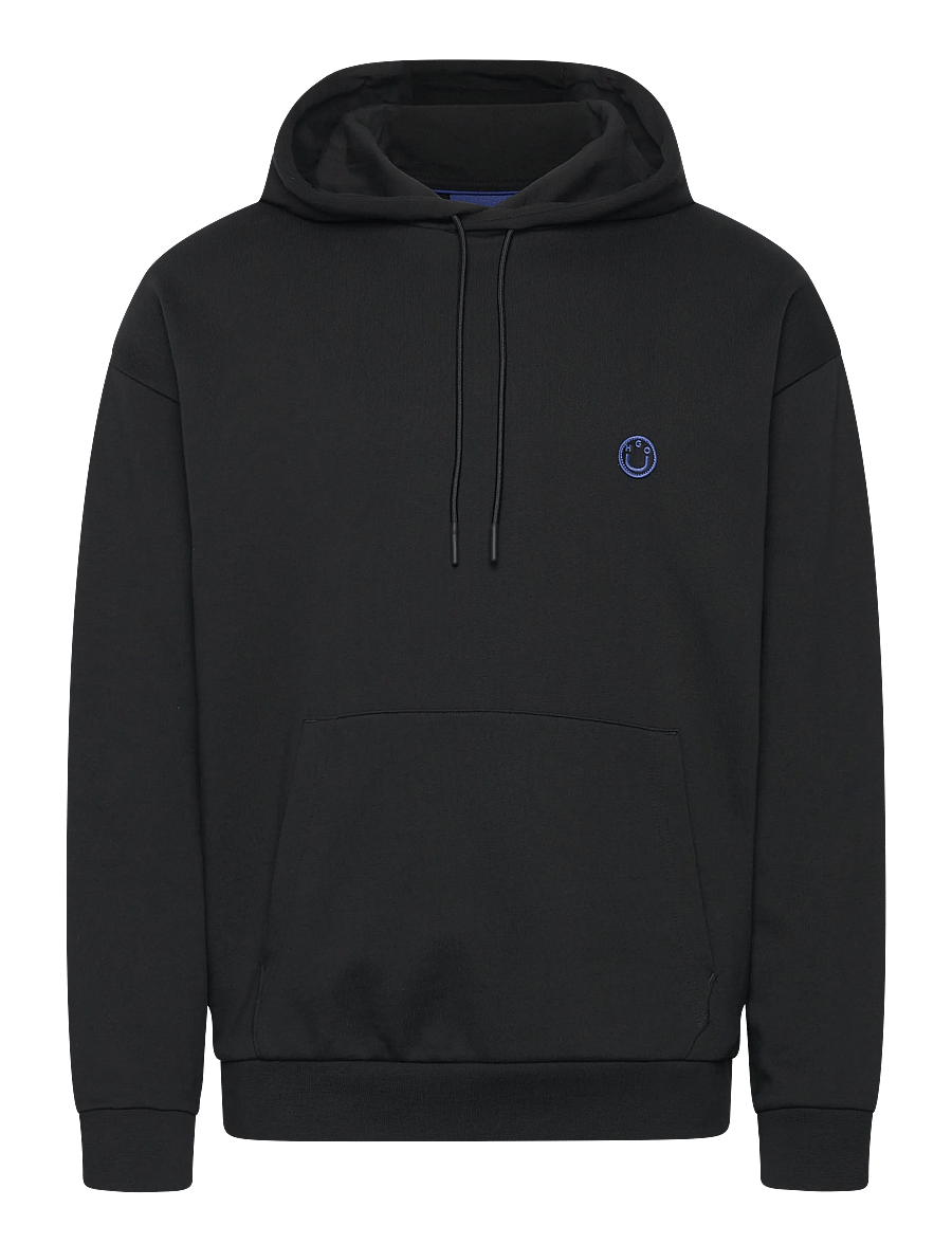 HUGO BLUE - Nottyo - kapuzenpullover - black - 0