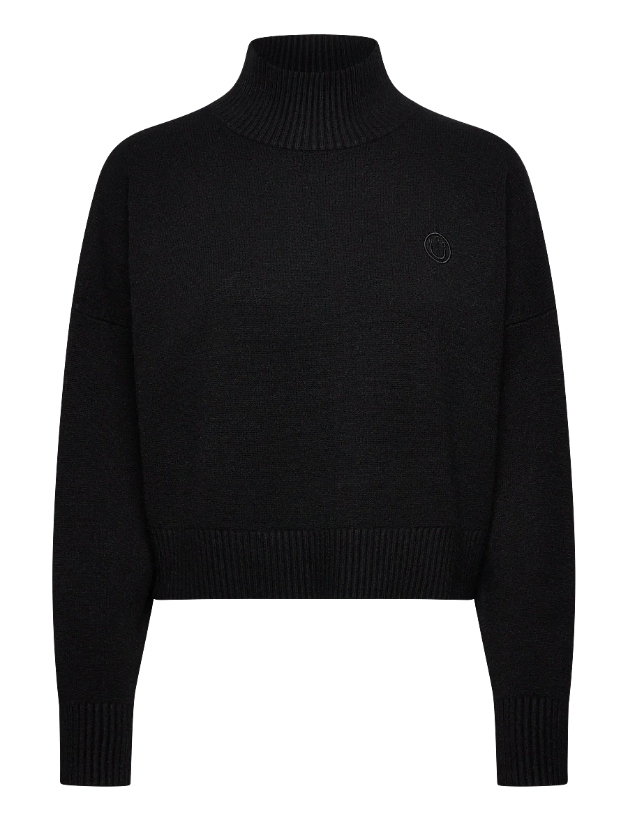 HUGO BLUE - Sesty_B - rollkragenpullover - black - 0