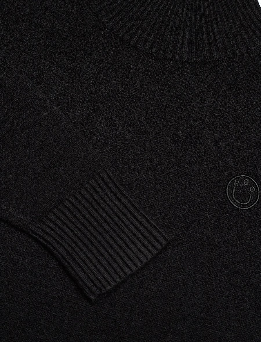 HUGO BLUE - Sesty_B - rollkragenpullover - black - 2