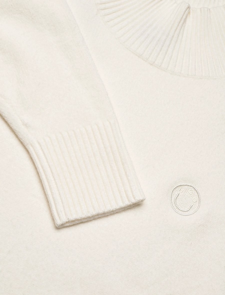HUGO BLUE - Sesty_B - rollkragenpullover - open white - 2