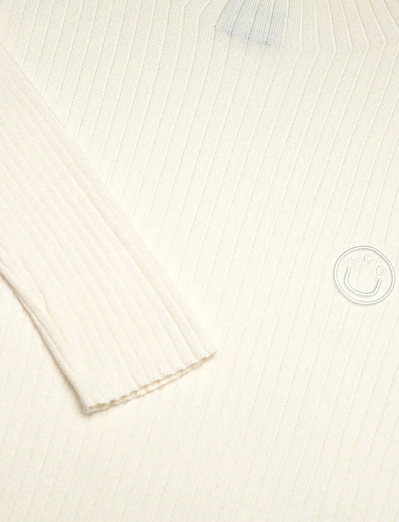 HUGO BLUE - Sarmie_B - rullekraver - open white - 2