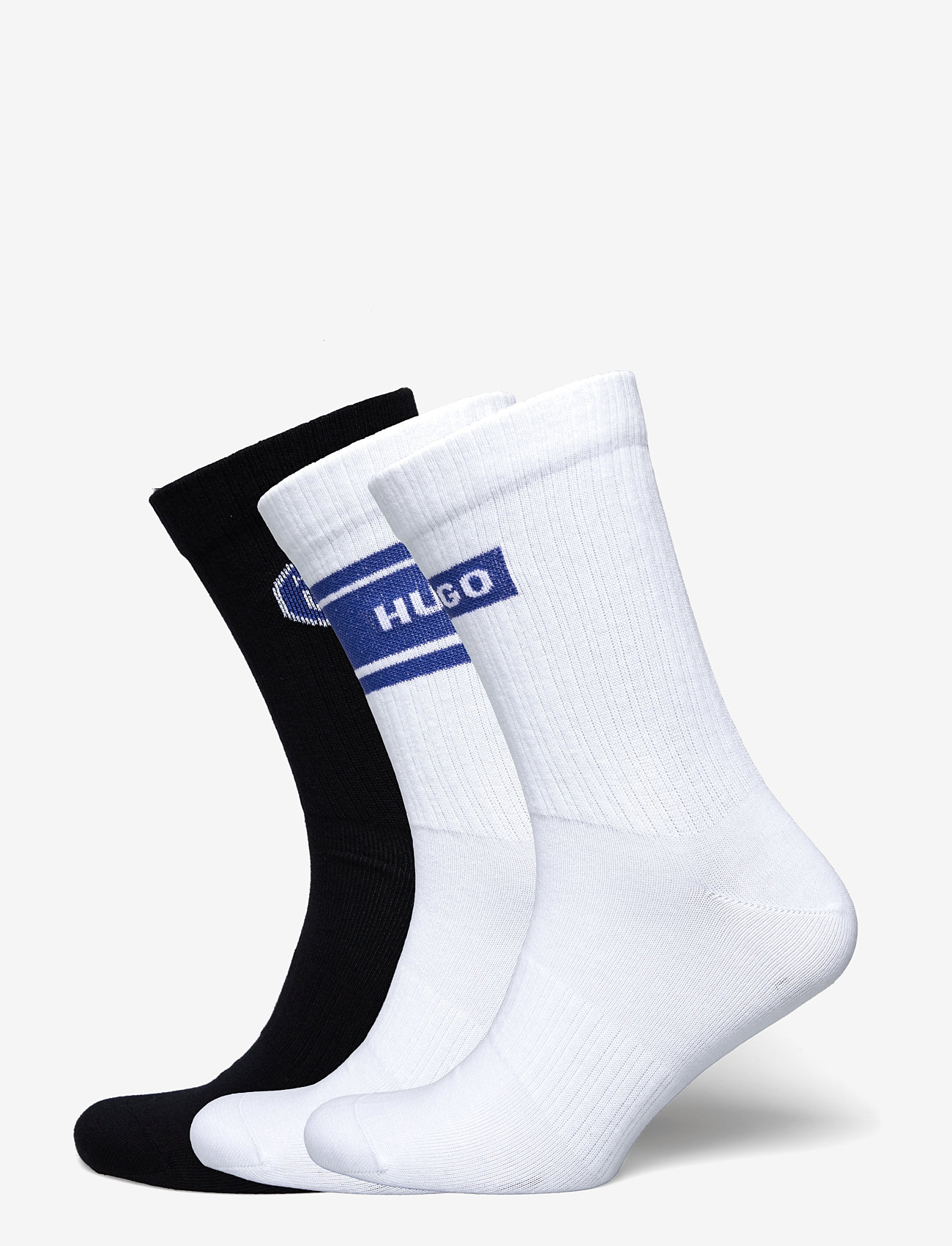HUGO BLUE - 3P QS BLUE DESIGN CC - crew-socken - open miscellaneous - 0