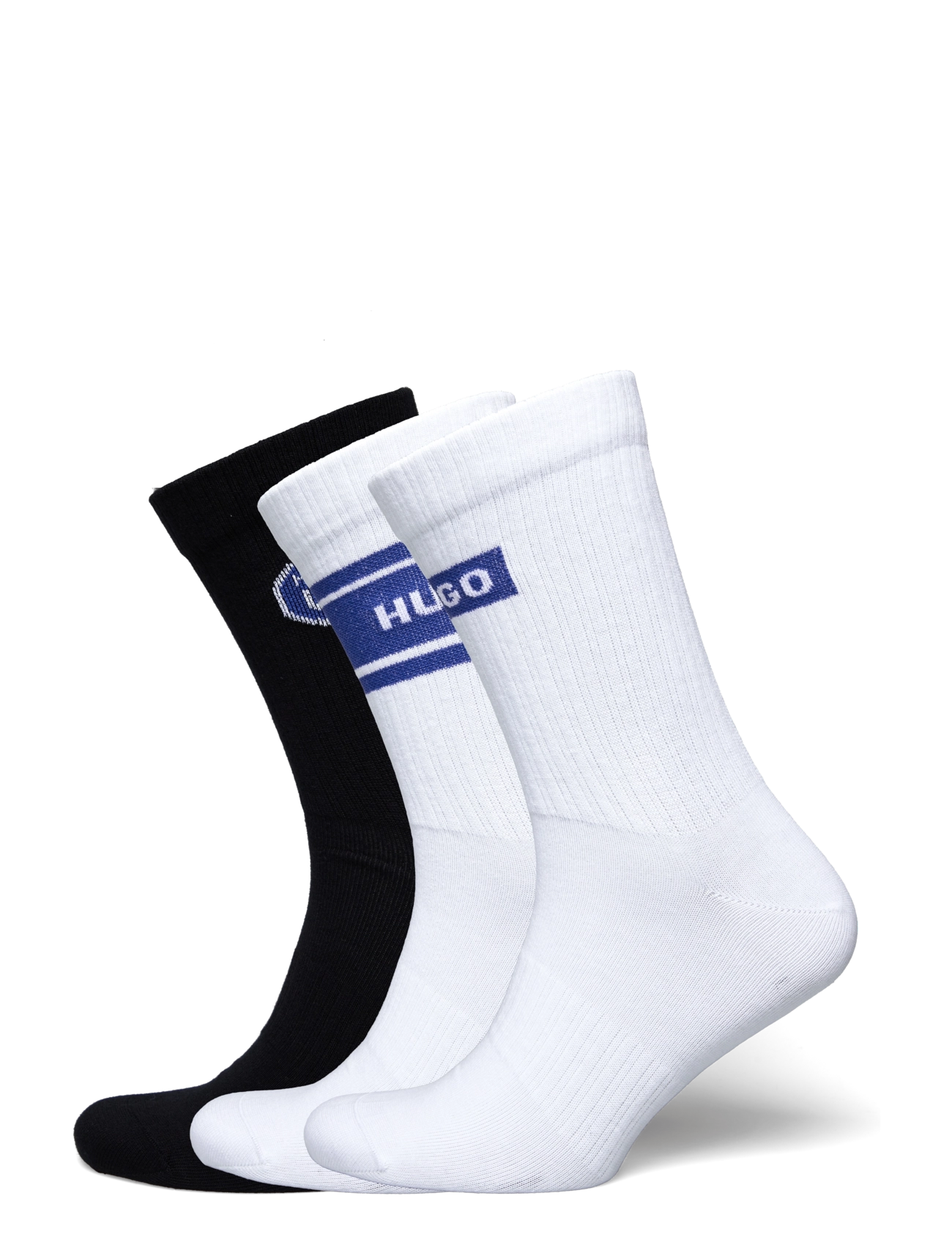 HUGO BLUE 3P QS BLUE DESIGN CC - Strømper - OPEN MISCELLANEOUS / white