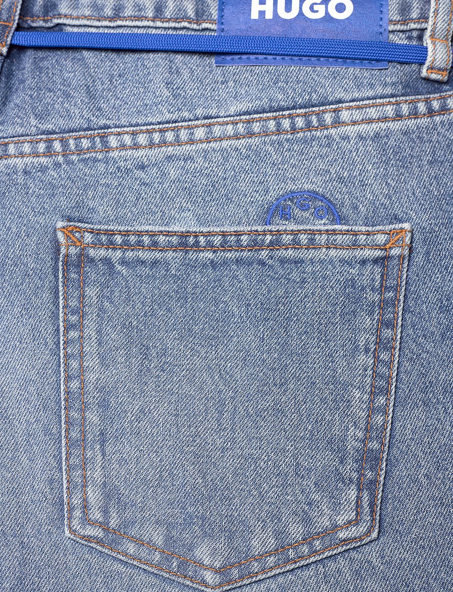 HUGO BLUE - Leni_3_B - hosen mit weitem bein - bright blue - 4