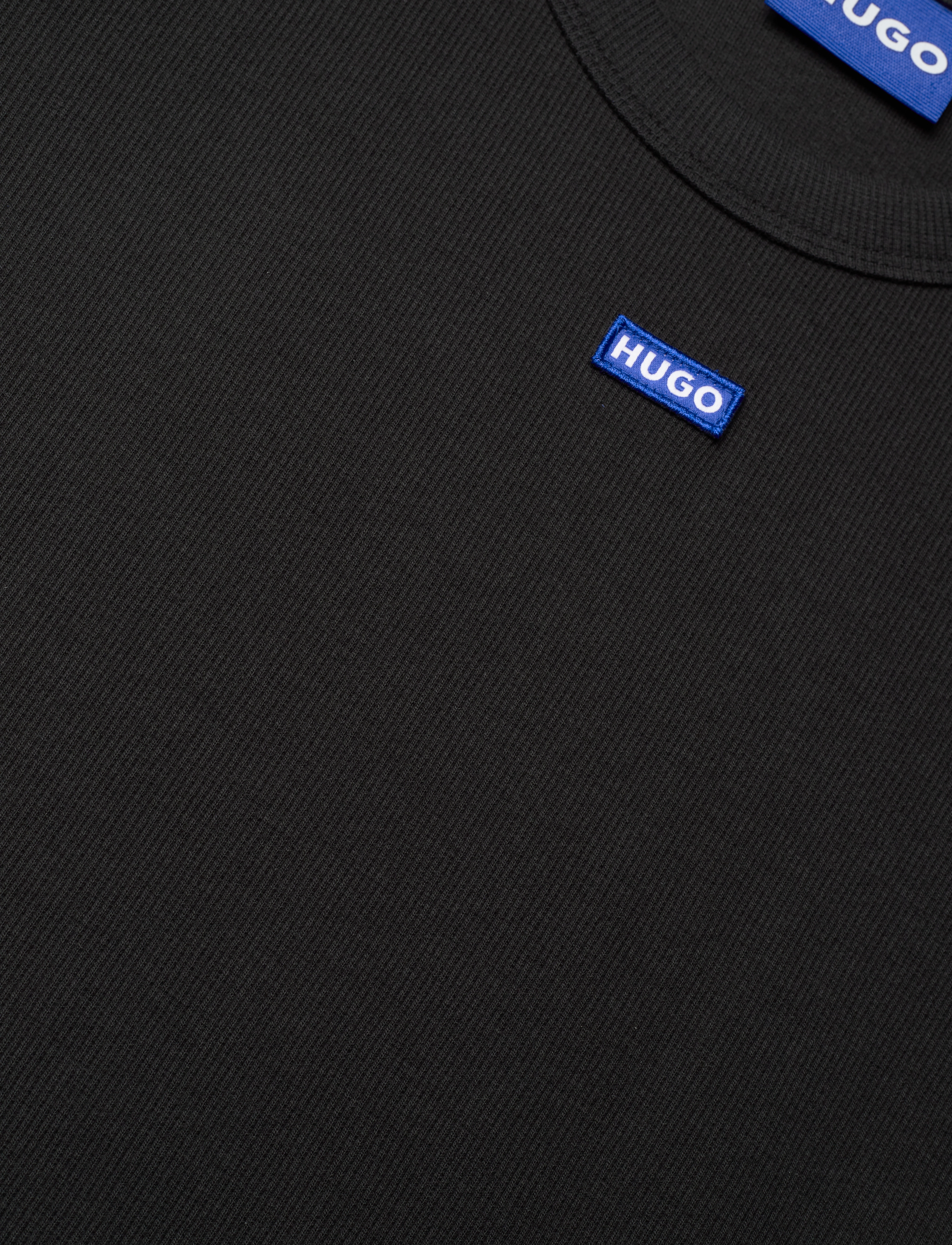 HUGO BLUE - Easy Tee_B - t-shirts - black - 2