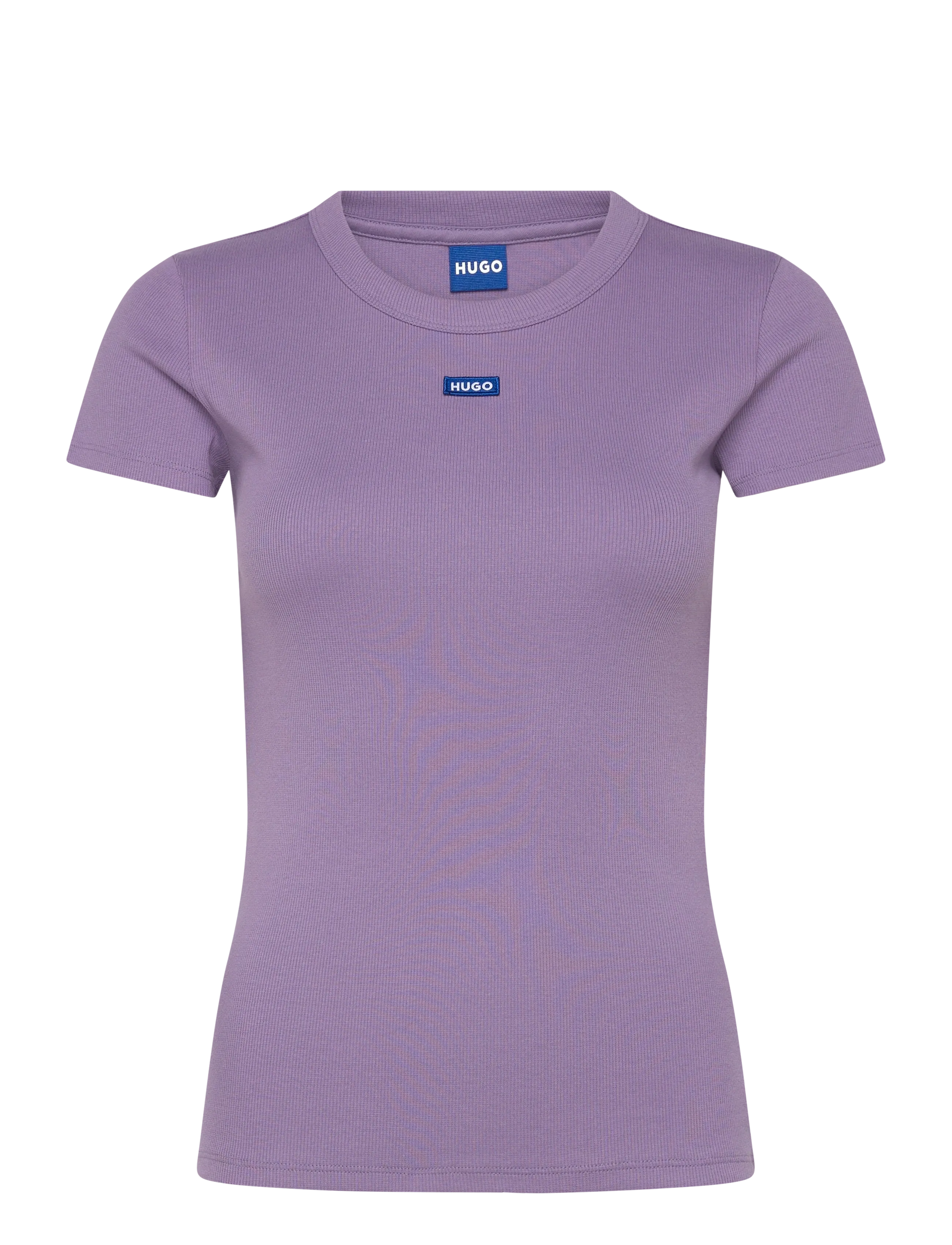 HUGO BLUE Easy Tee_B - Tøj - BRIGHT PURPLE / purple