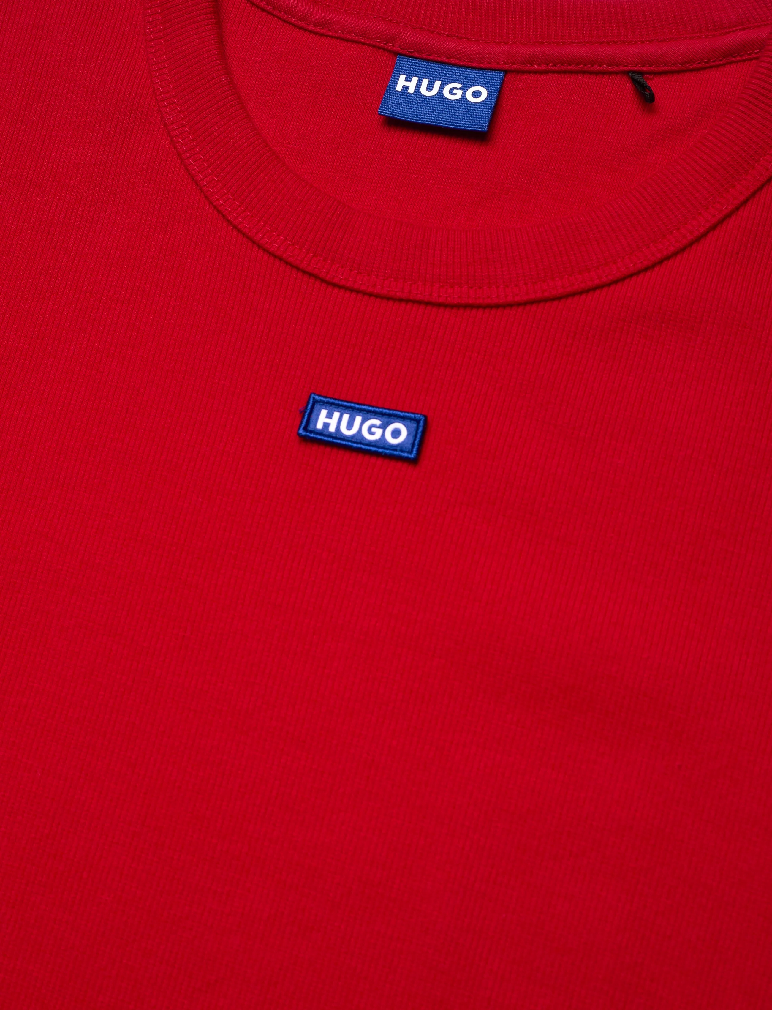 HUGO BLUE - Easy Tee_B - laveste priser - dark red - 2