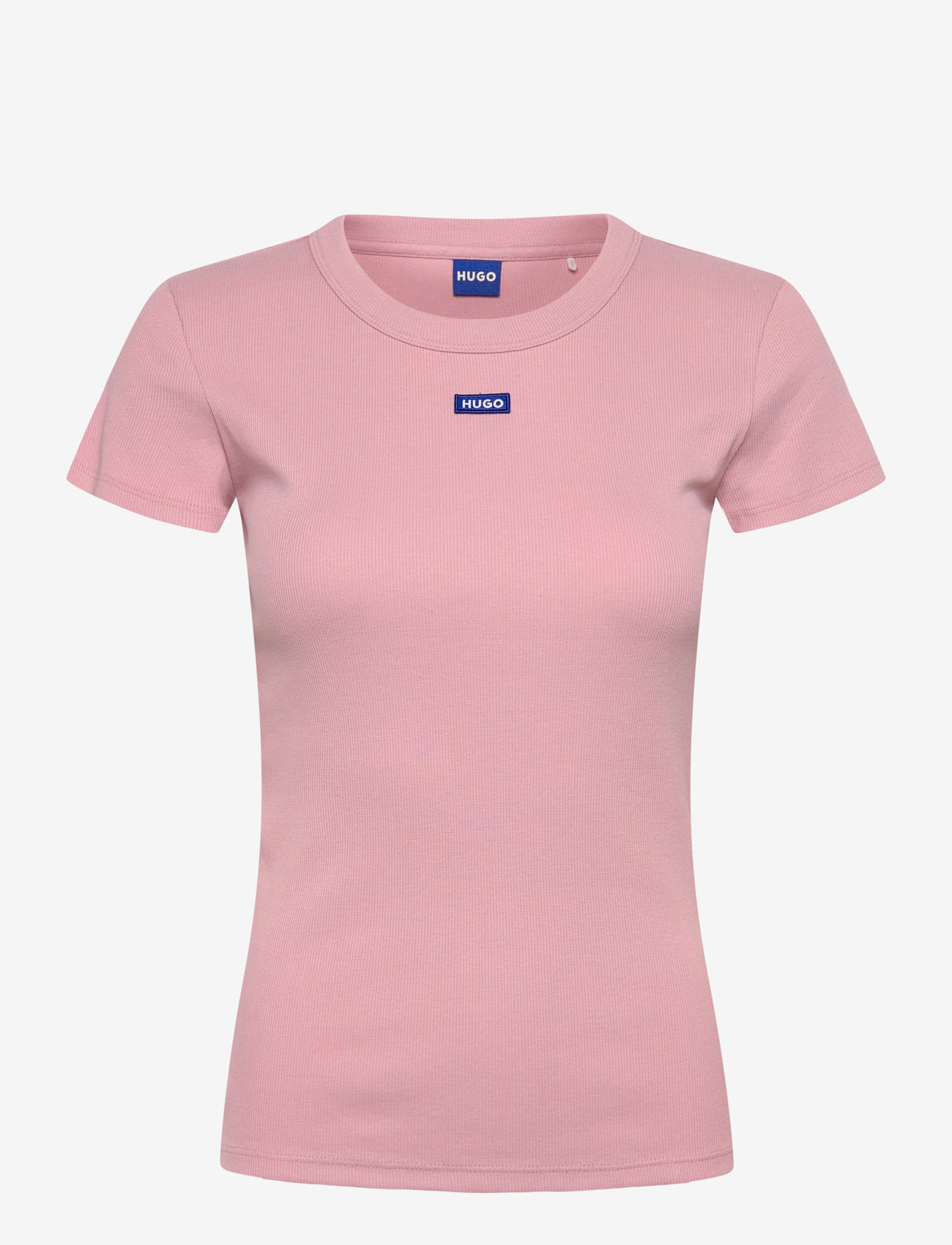 HUGO BLUE - Easy Tee_B - t-shirts - light/pastel pink - 0