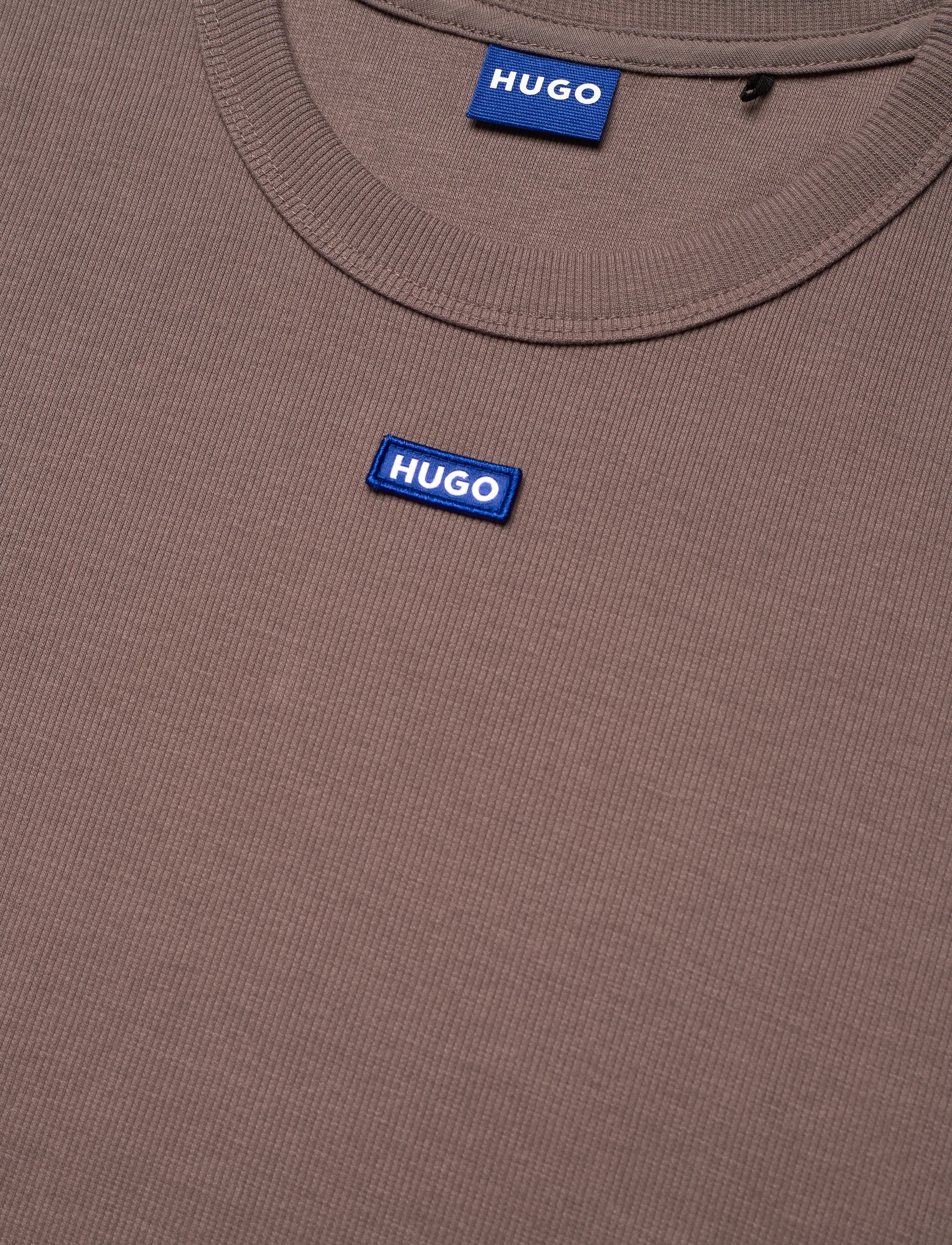 HUGO BLUE - Easy Tee_B - laveste priser - rust/copper - 2