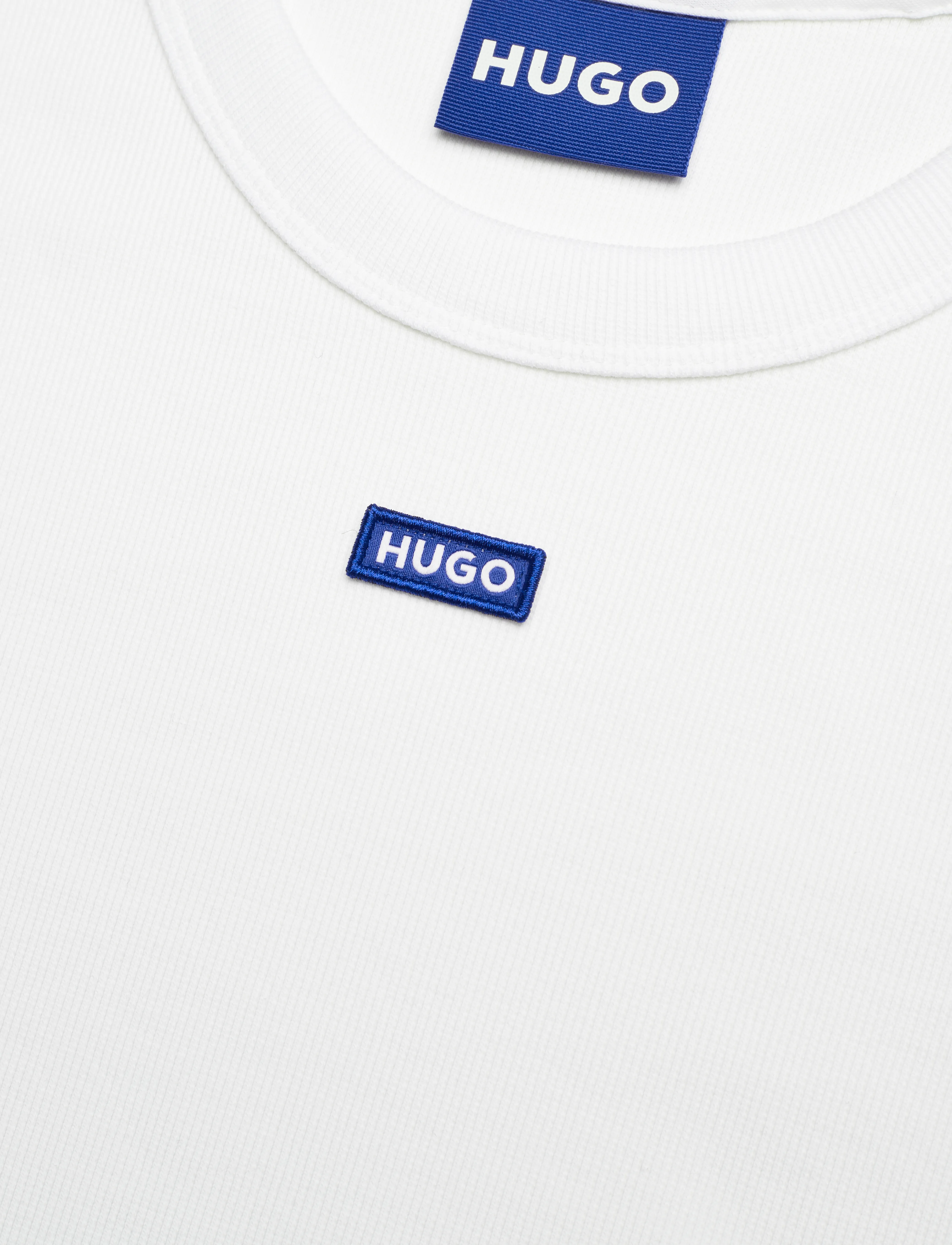 HUGO BLUE - Easy Tee_B - white - 2
