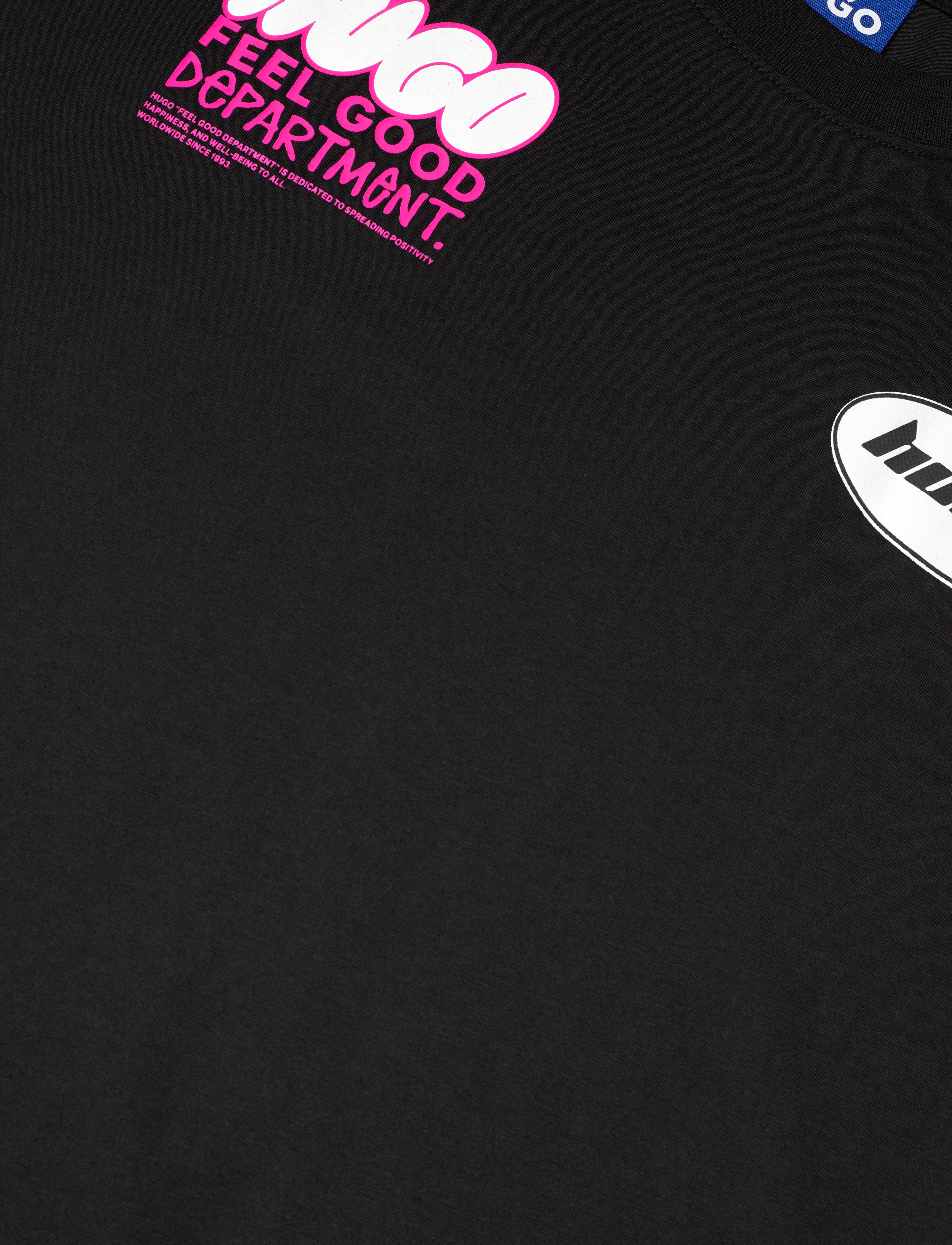 HUGO BLUE - Oversized Tee_B_2 - black - 2