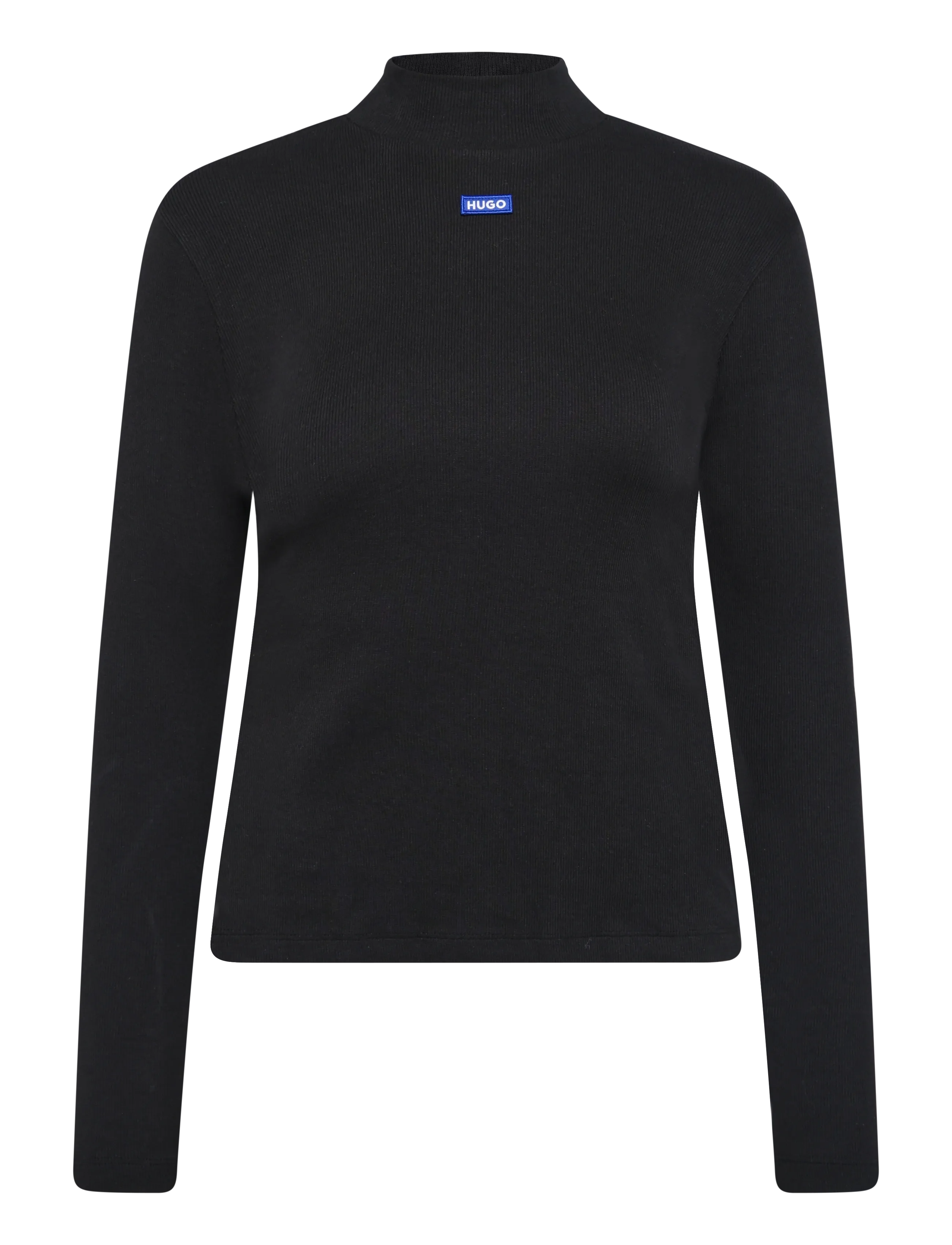 HUGO BLUE Easy Longsleeve_B - HUGO BLUE - BLACK / black