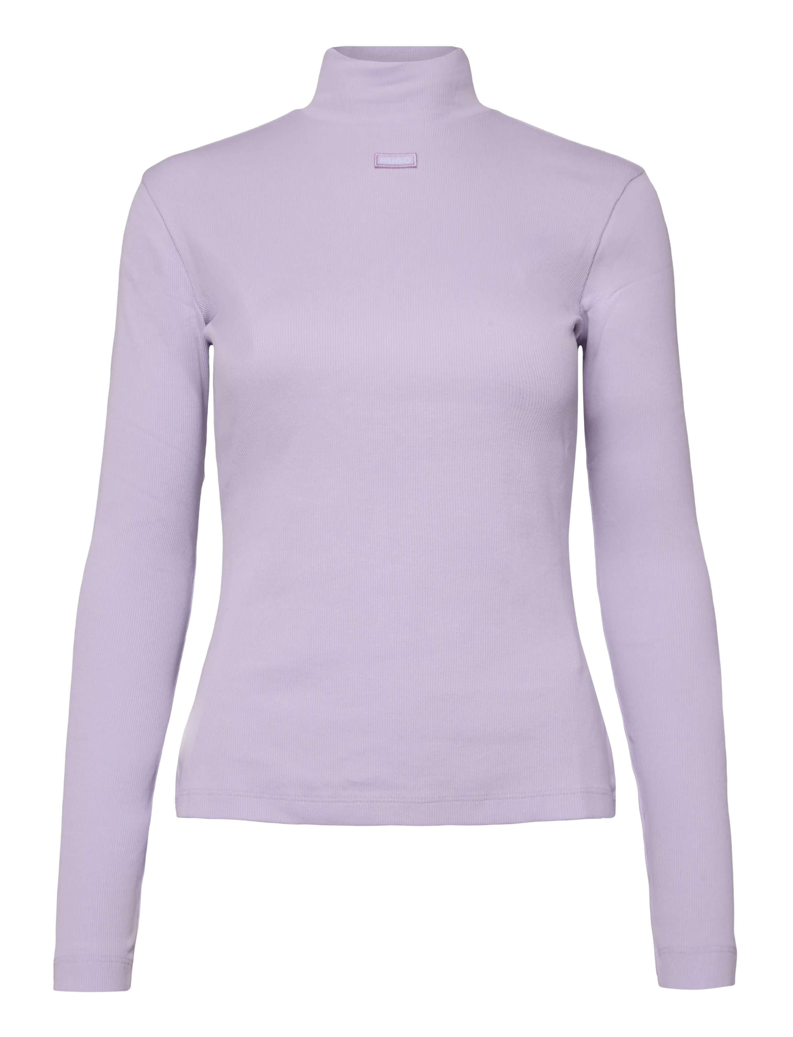 HUGO BLUE Easy Longsleeve_B - Turtlenecks - OPEN PURPLE / purple