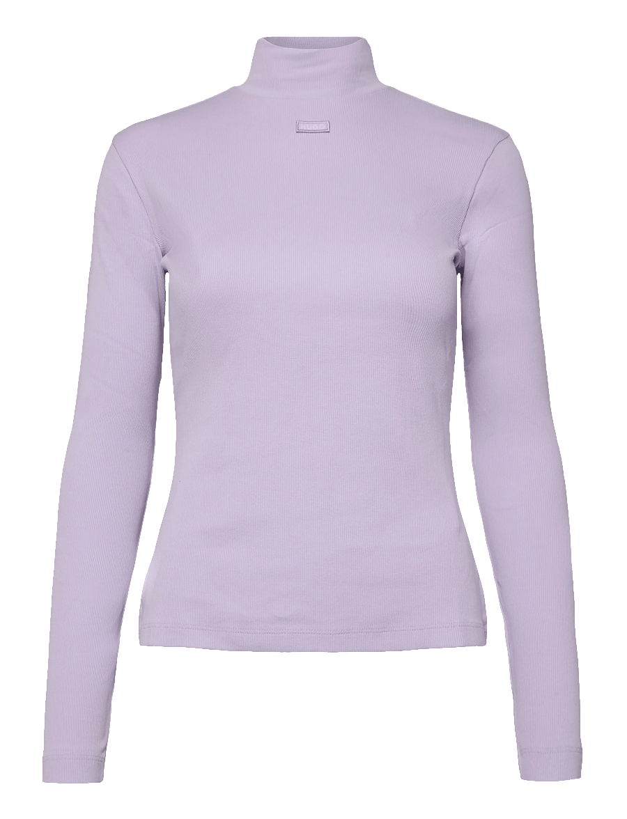 HUGO BLUE - Easy Longsleeve_B - turtlenecks - open purple - 0