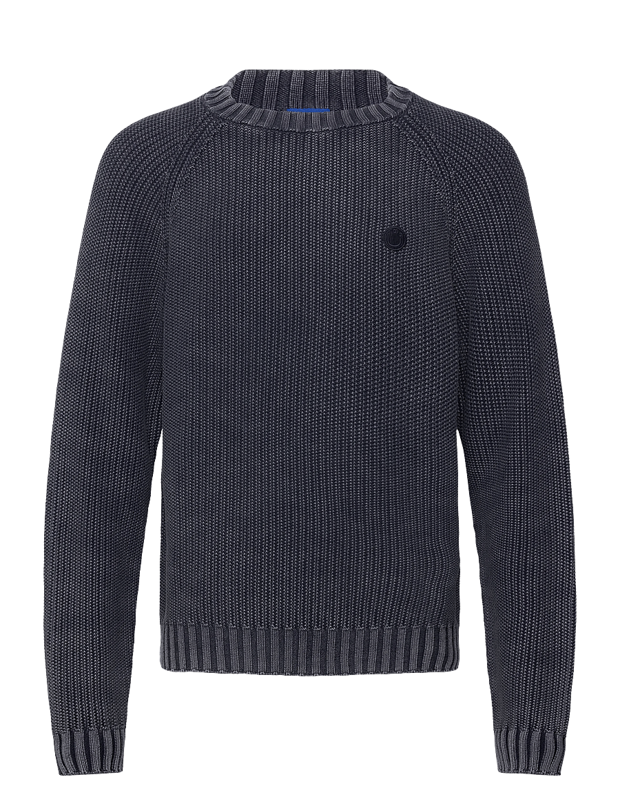 HUGO BLUE - Sondye - rundhals - navy - 0