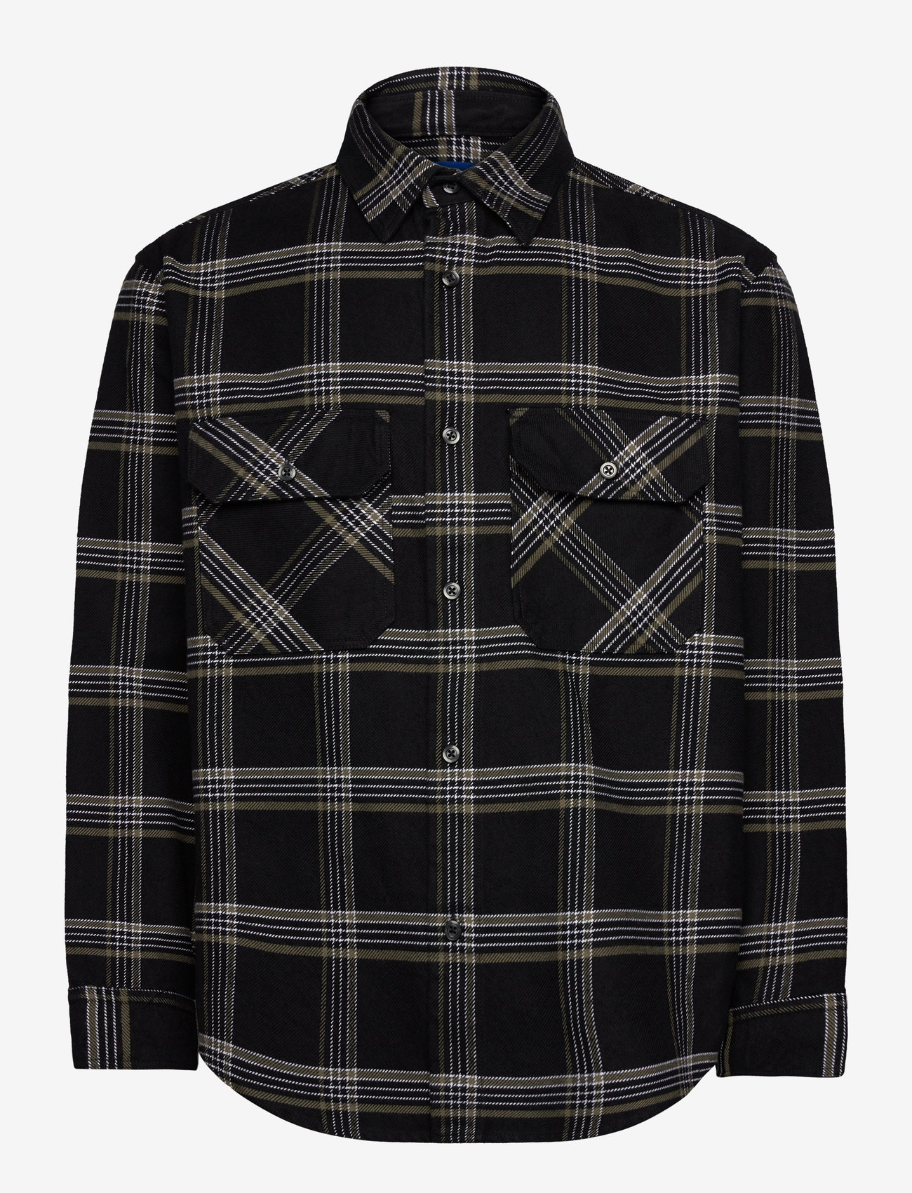 HUGO BLUE - Ebolt - ruudulised särgid - black - 0