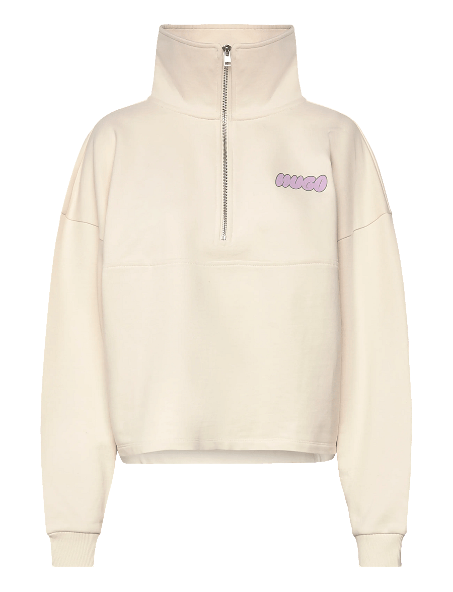 HUGO BLUE - Dahanna_B - sweatshirts - open white - 0