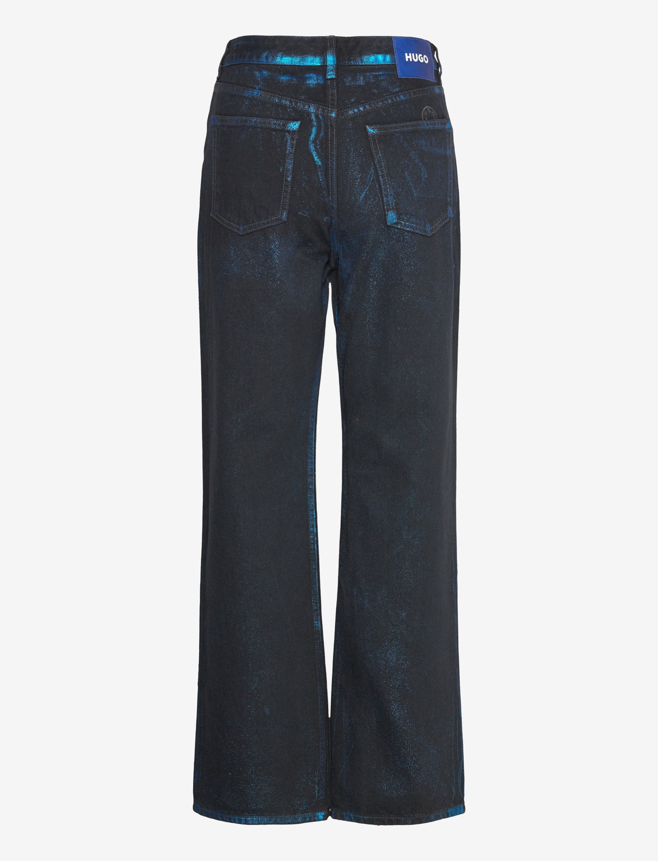 HUGO BLUE - Elyah_B - laia säärega teksad - black - 1