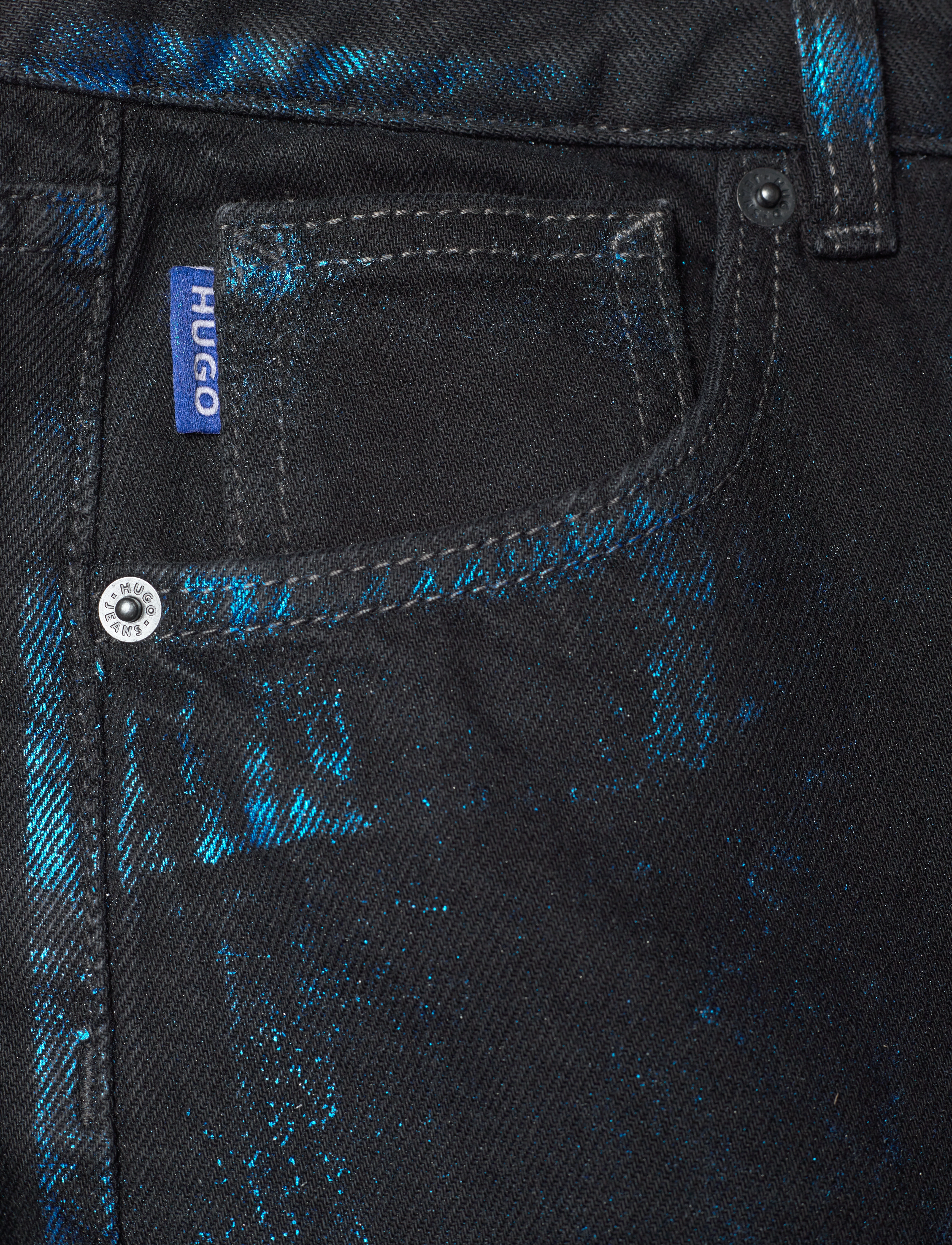 HUGO BLUE - Elyah_B - vida jeans - black - 2