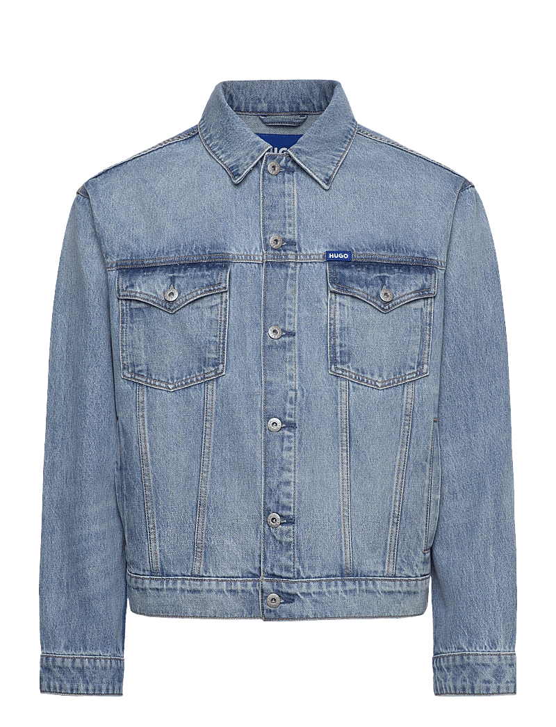 HUGO BLUE - Dex - ungefütterte denimjacken - turquoise/aqua - 0