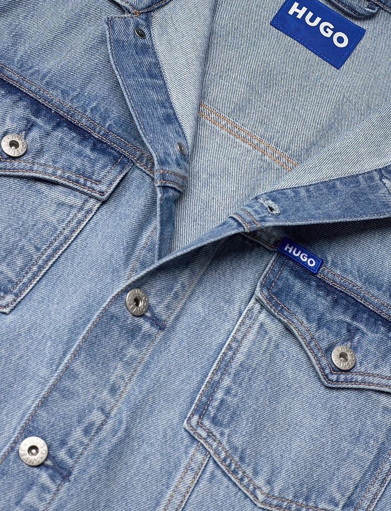 HUGO BLUE - Dex - ungefütterte denimjacken - turquoise/aqua - 2
